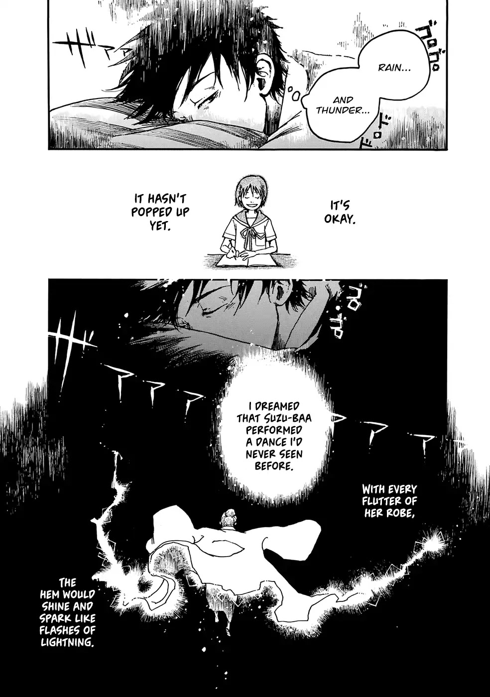 Hisakata no oto Chapter 3 page 14 - Chapter 3: The Sound of Thunder