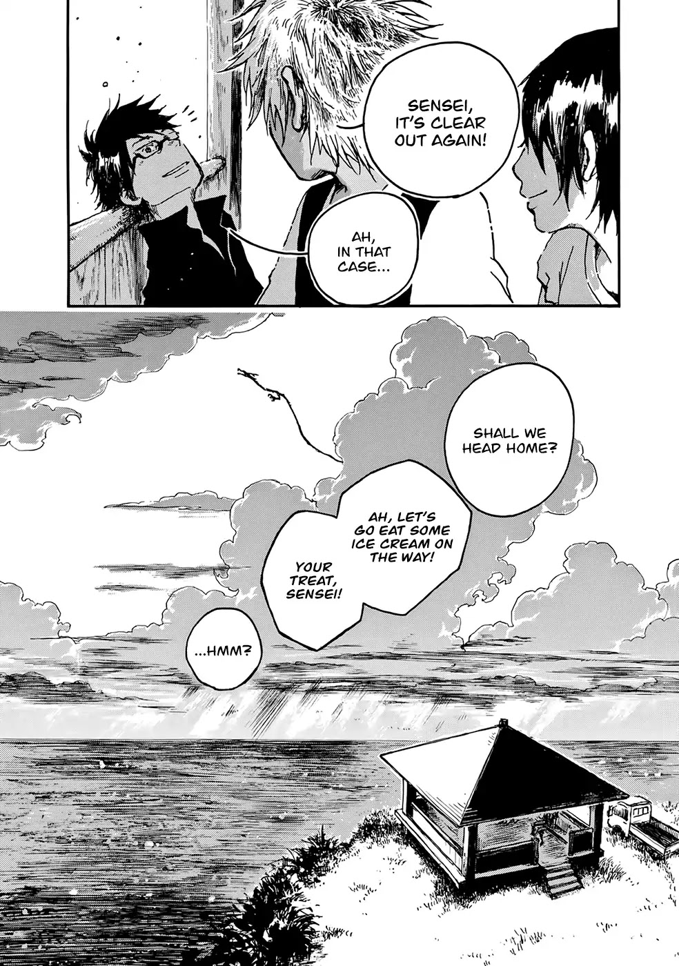 Hisakata no oto Chapter 3 page 33 - Chapter 3: The Sound of Thunder