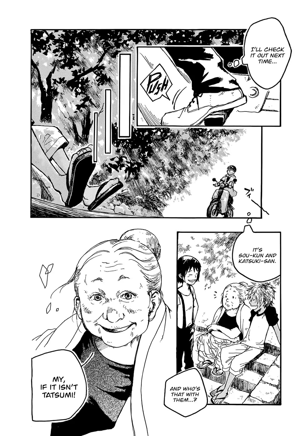 Hisakata no oto Chapter 3 page 8 - Chapter 3: The Sound of Thunder