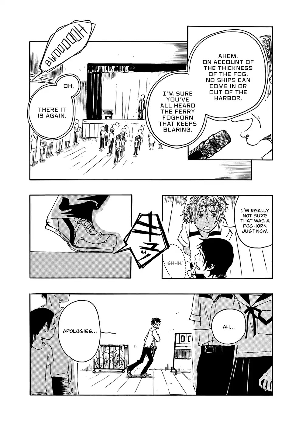 Hisakata no oto Chapter 4 page 11 - Chapter 4: The Sound Of Mist