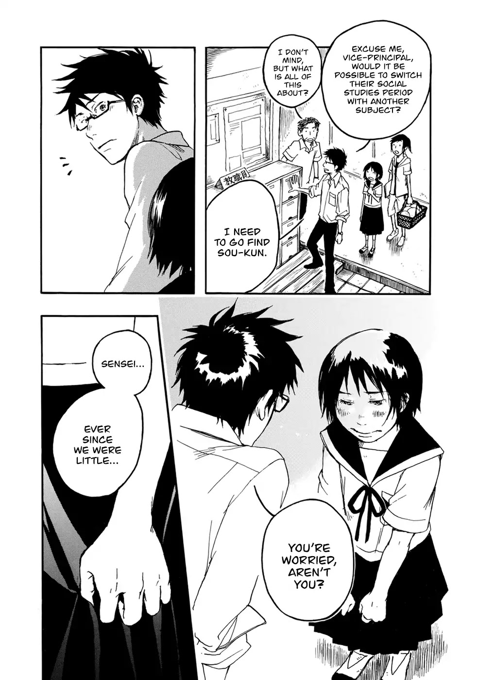 Hisakata no oto Chapter 4 page 18 - Chapter 4: The Sound Of Mist