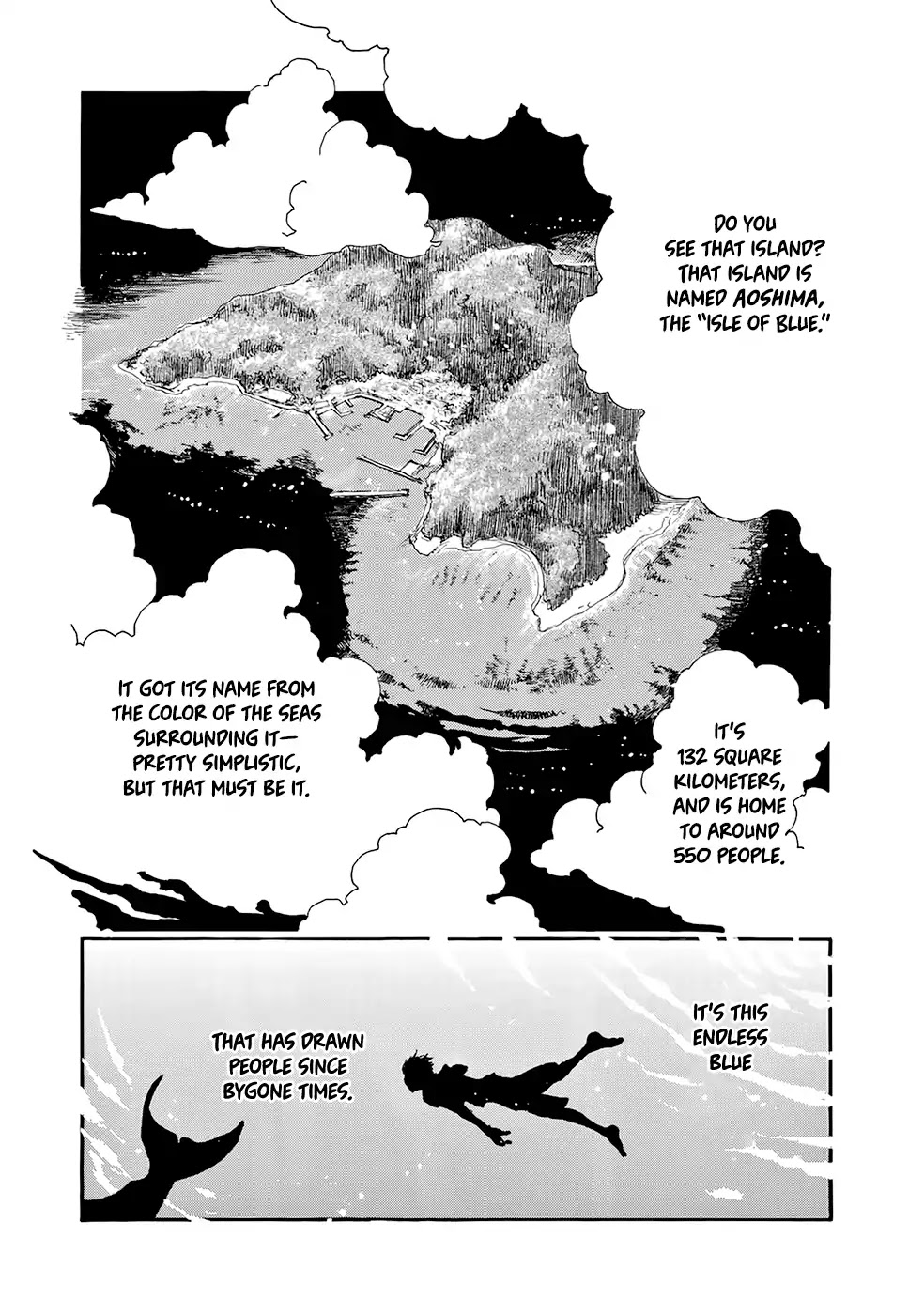 Hisakata no oto Chapter 4 page 2 - Chapter 4: The Sound Of Mist