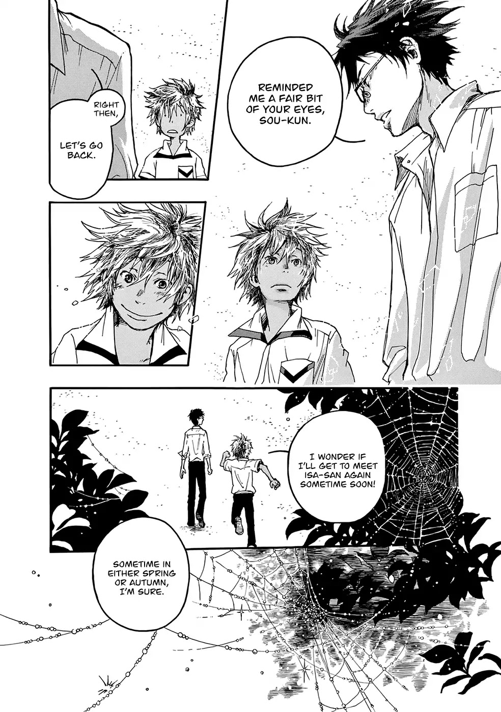 Hisakata no oto Chapter 4 page 30 - Chapter 4: The Sound Of Mist