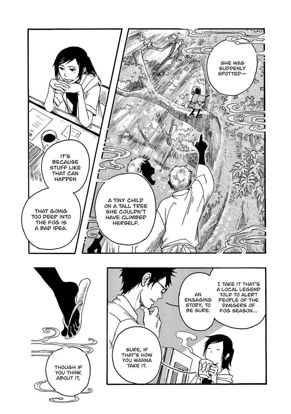 Hisakata no oto Chapter 4 page 34 - Chapter 4: The Sound Of Mist