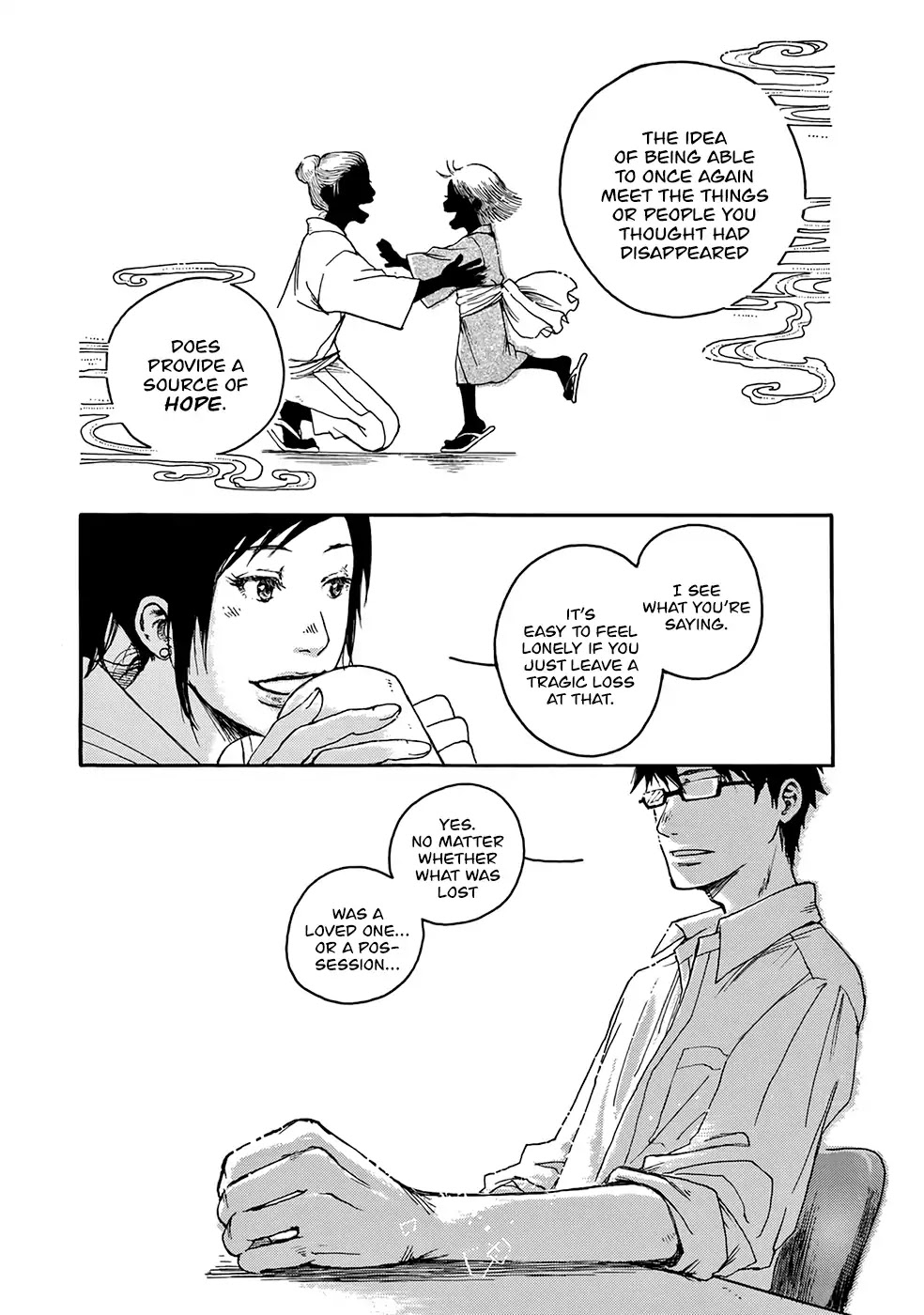 Hisakata no oto Chapter 4 page 35 - Chapter 4: The Sound Of Mist
