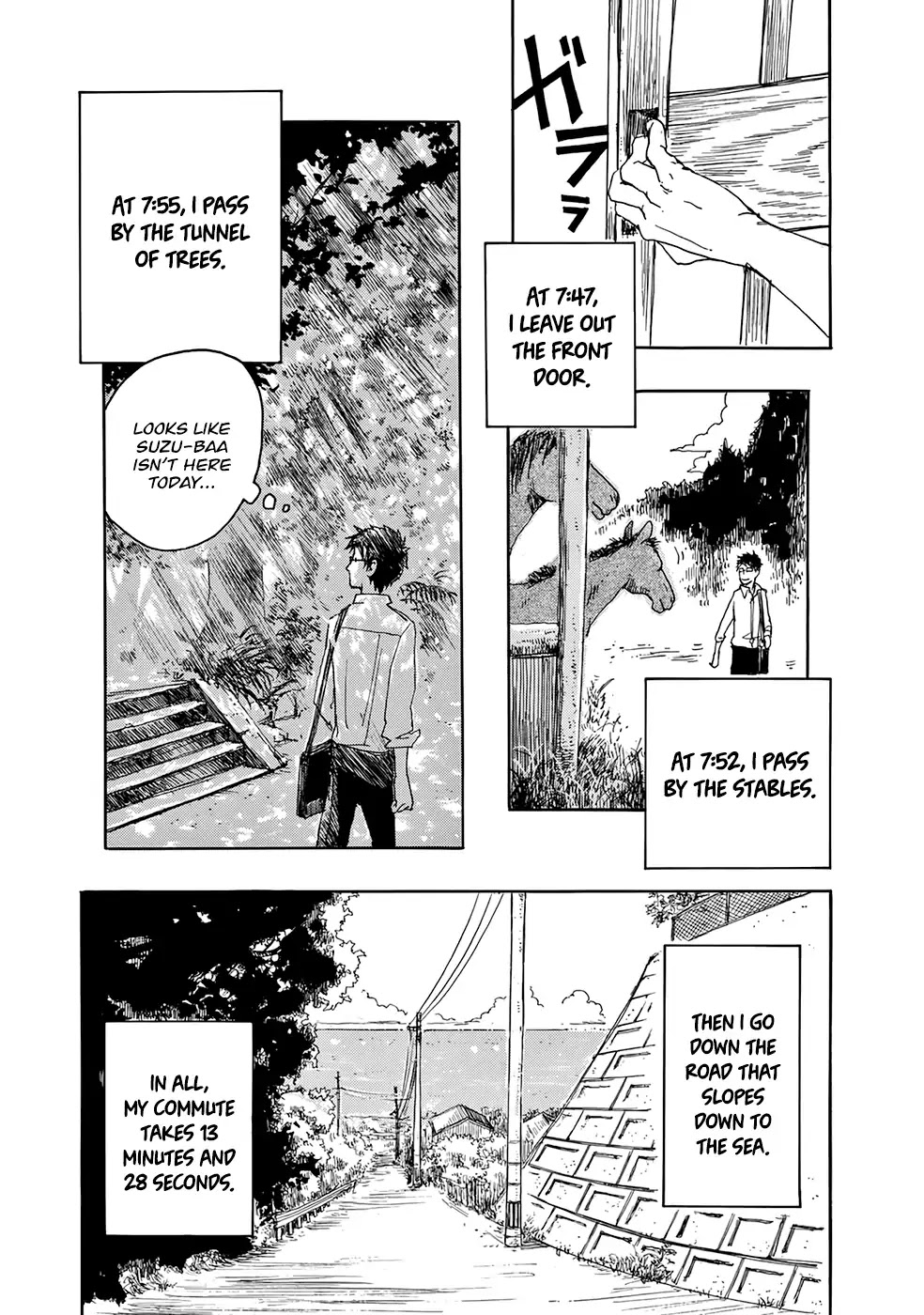 Hisakata no oto Chapter 4 page 4 - Chapter 4: The Sound Of Mist