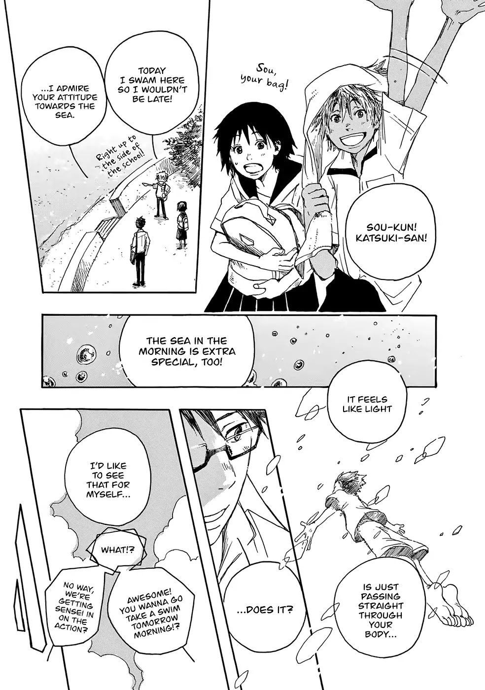 Hisakata no oto Chapter 4 page 6 - Chapter 4: The Sound Of Mist