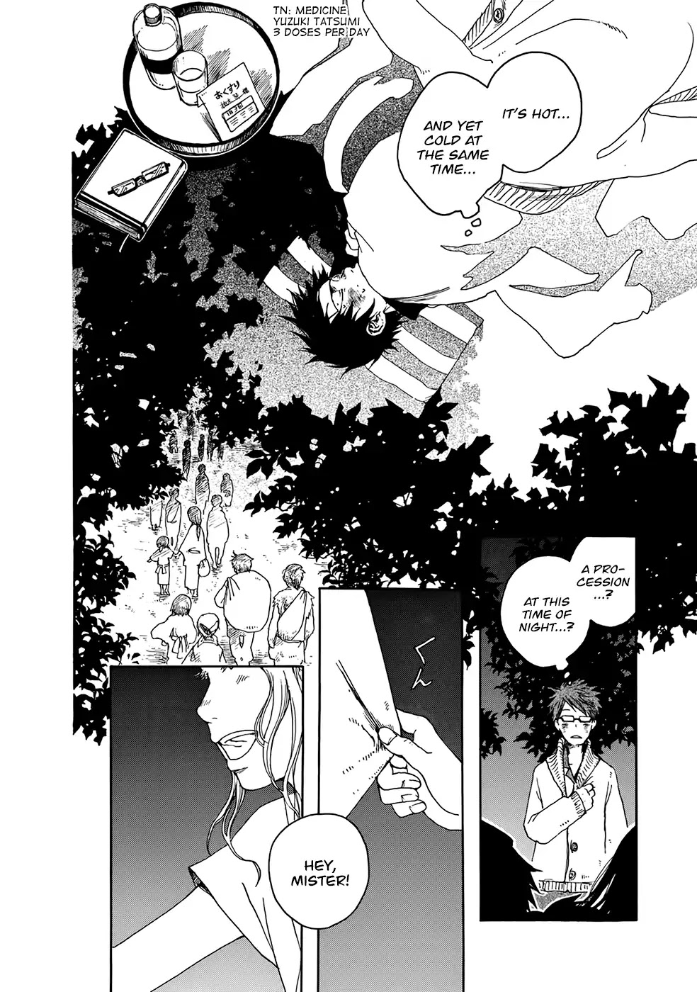 Hisakata no oto Chapter 5 page 11 - Chapter 5: The Sound of Insects