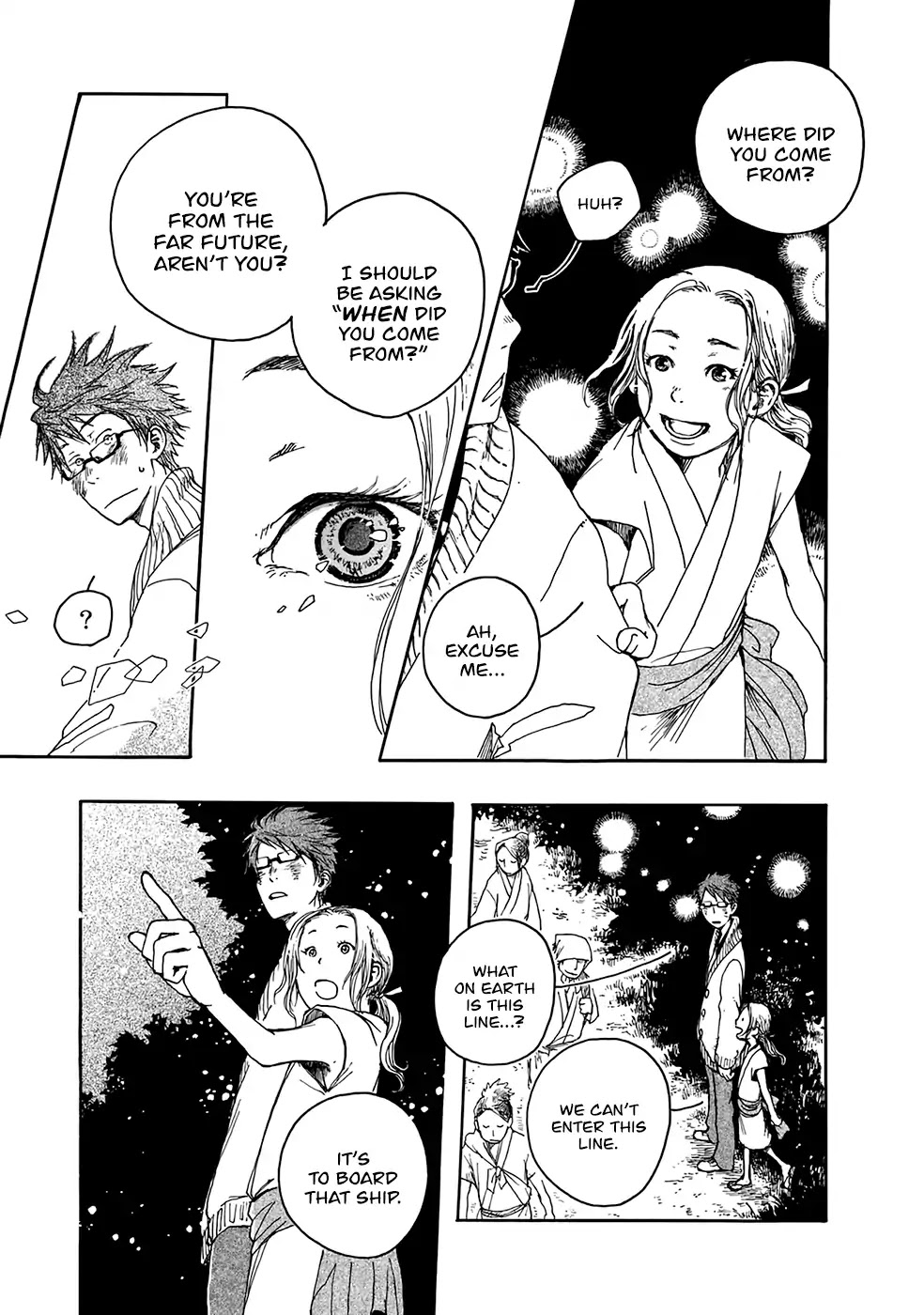Hisakata no oto Chapter 5 page 12 - Chapter 5: The Sound of Insects