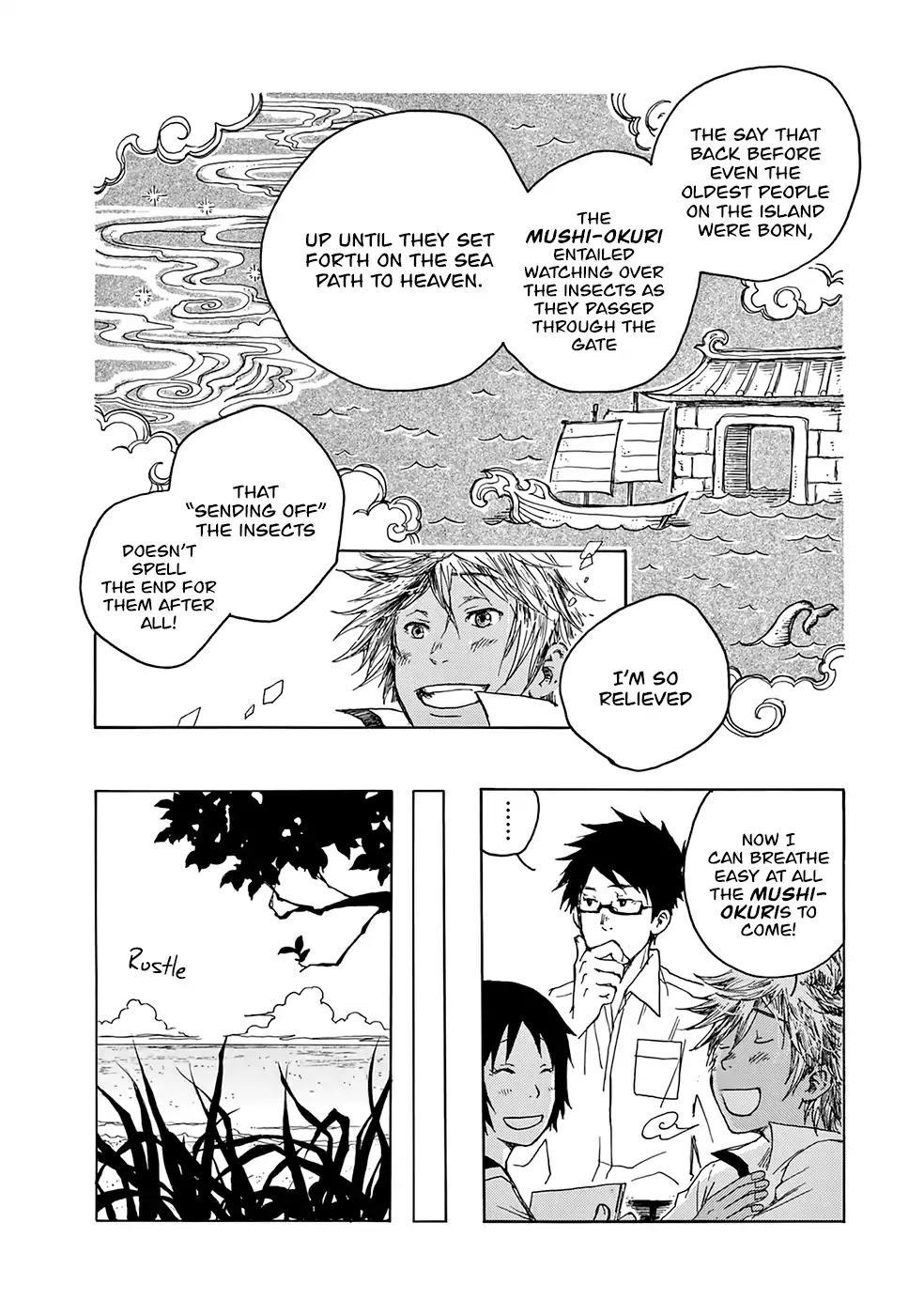 Hisakata no oto Chapter 5 page 30 - Chapter 5: The Sound of Insects