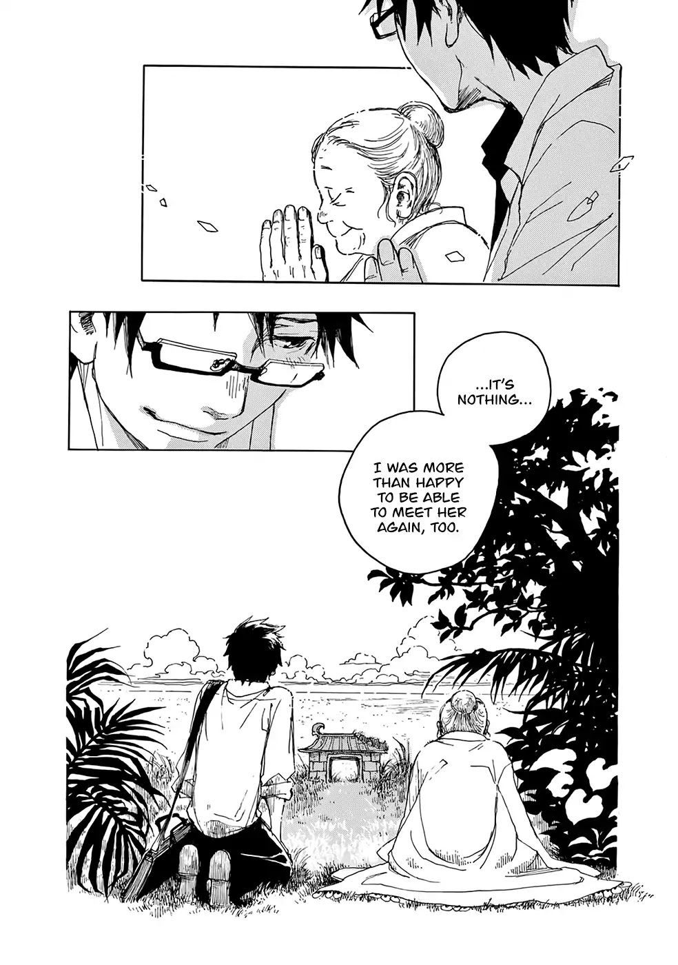 Hisakata no oto Chapter 5 page 32 - Chapter 5: The Sound of Insects