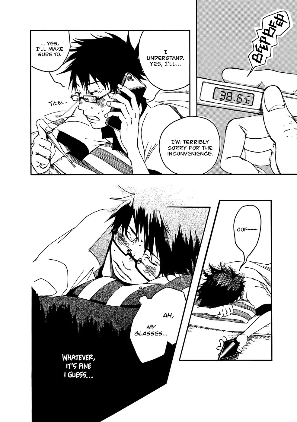 Hisakata no oto Chapter 5 page 5 - Chapter 5: The Sound of Insects
