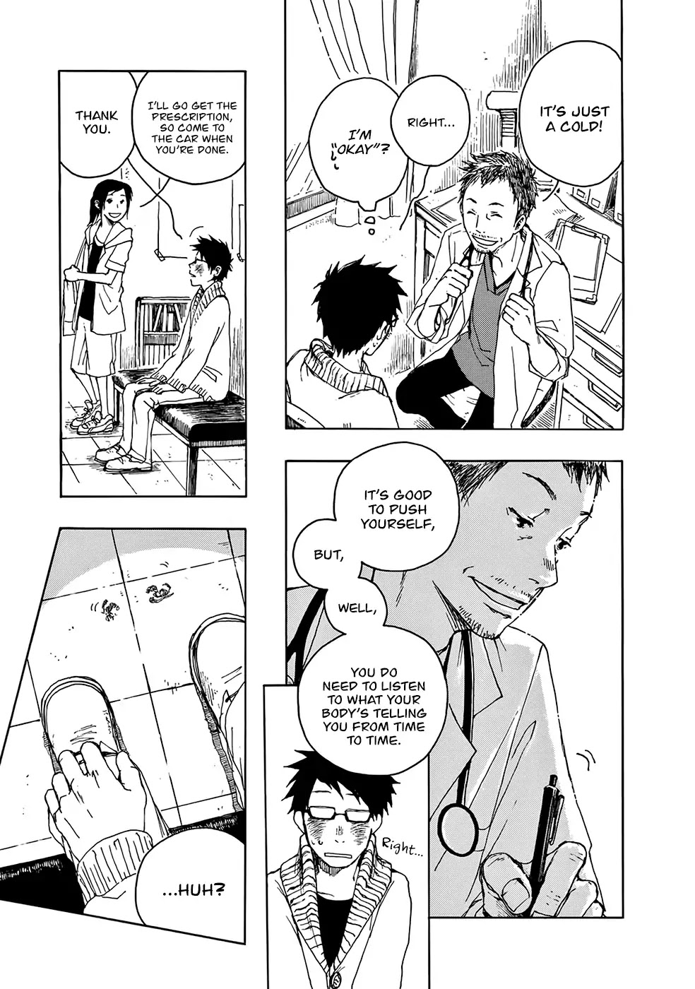 Hisakata no oto Chapter 5 page 8 - Chapter 5: The Sound of Insects