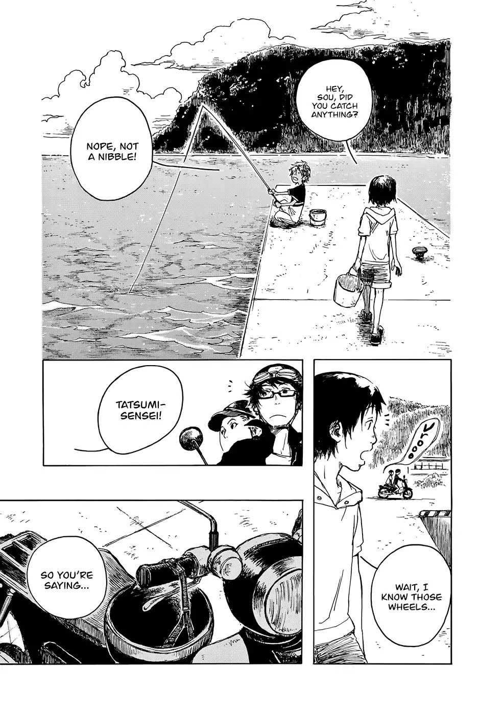 Hisakata no oto Chapter 8 page 10 - Chapter 8: The Sound of Blossoms
