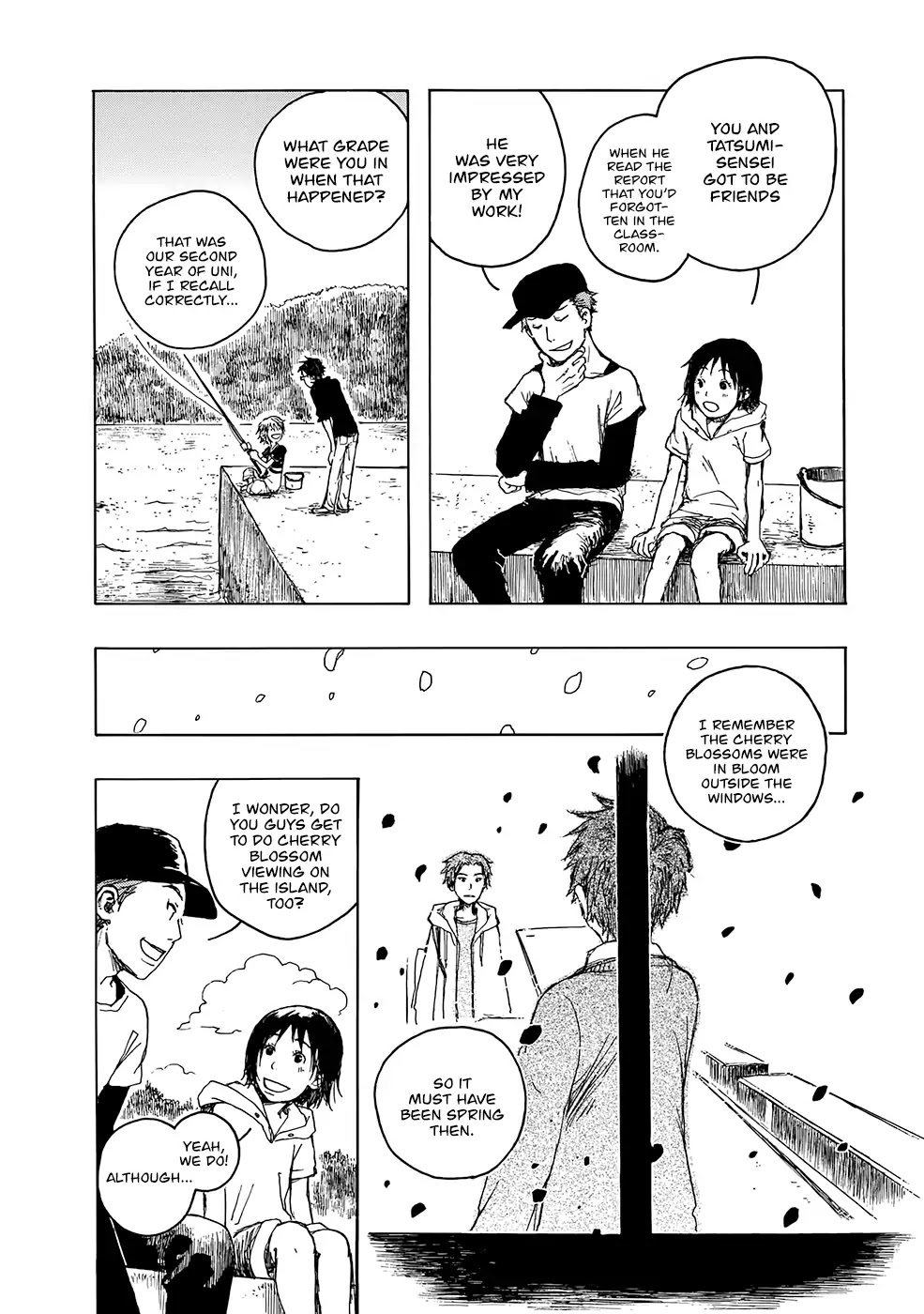 Hisakata no oto Chapter 8 page 11 - Chapter 8: The Sound of Blossoms