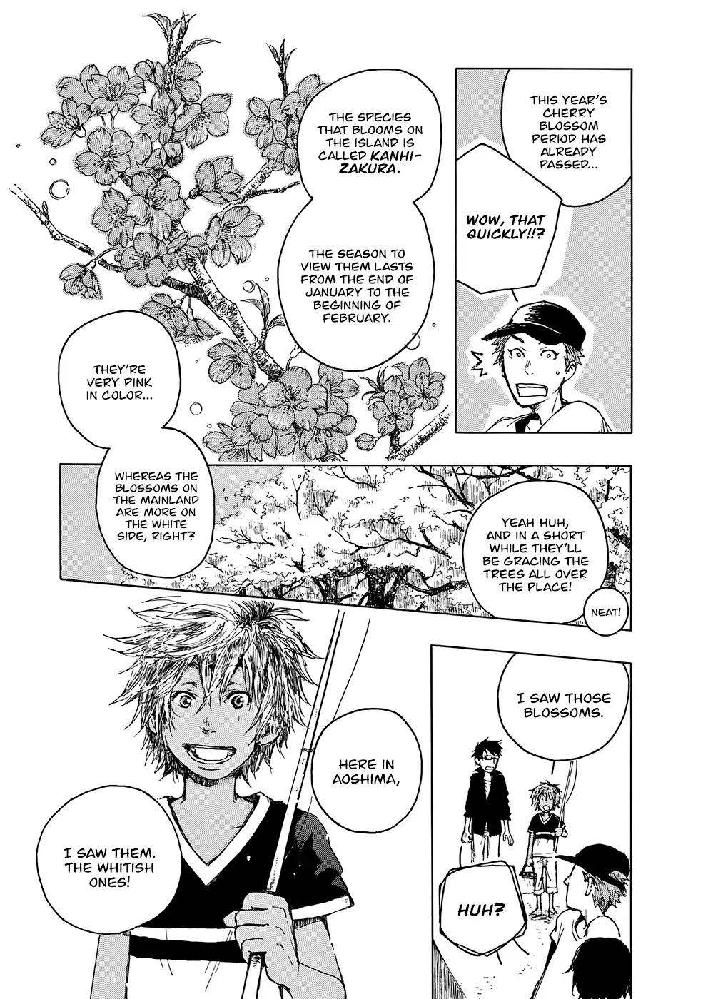 Hisakata no oto Chapter 8 page 12 - Chapter 8: The Sound of Blossoms