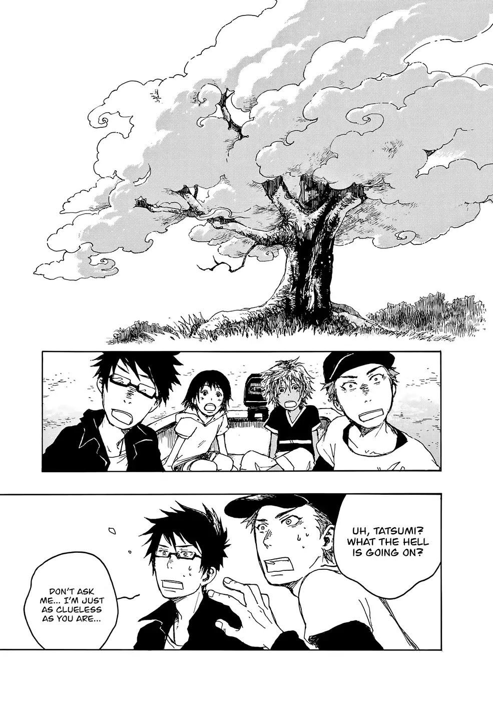Hisakata no oto Chapter 8 page 16 - Chapter 8: The Sound of Blossoms