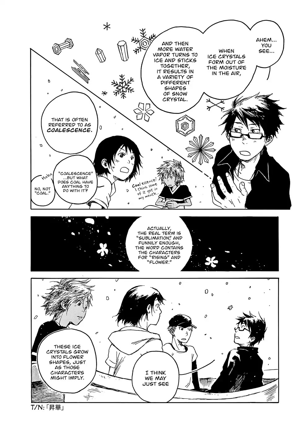 Hisakata no oto Chapter 8 page 22 - Chapter 8: The Sound of Blossoms