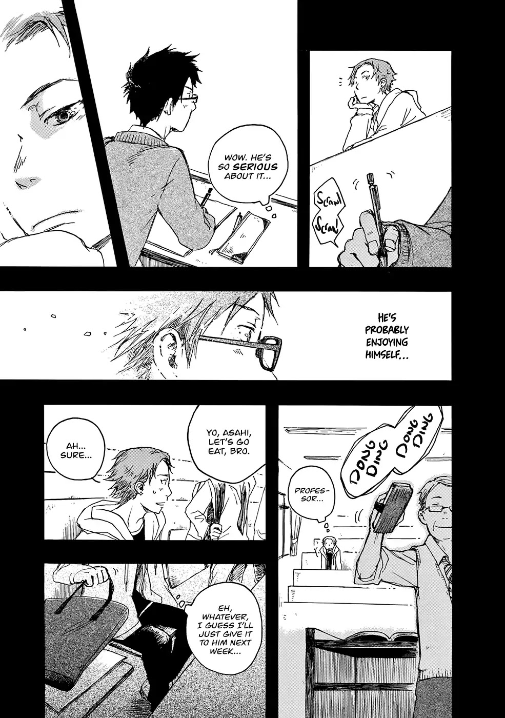 Hisakata no oto Chapter 8 page 25 - Chapter 8: The Sound of Blossoms
