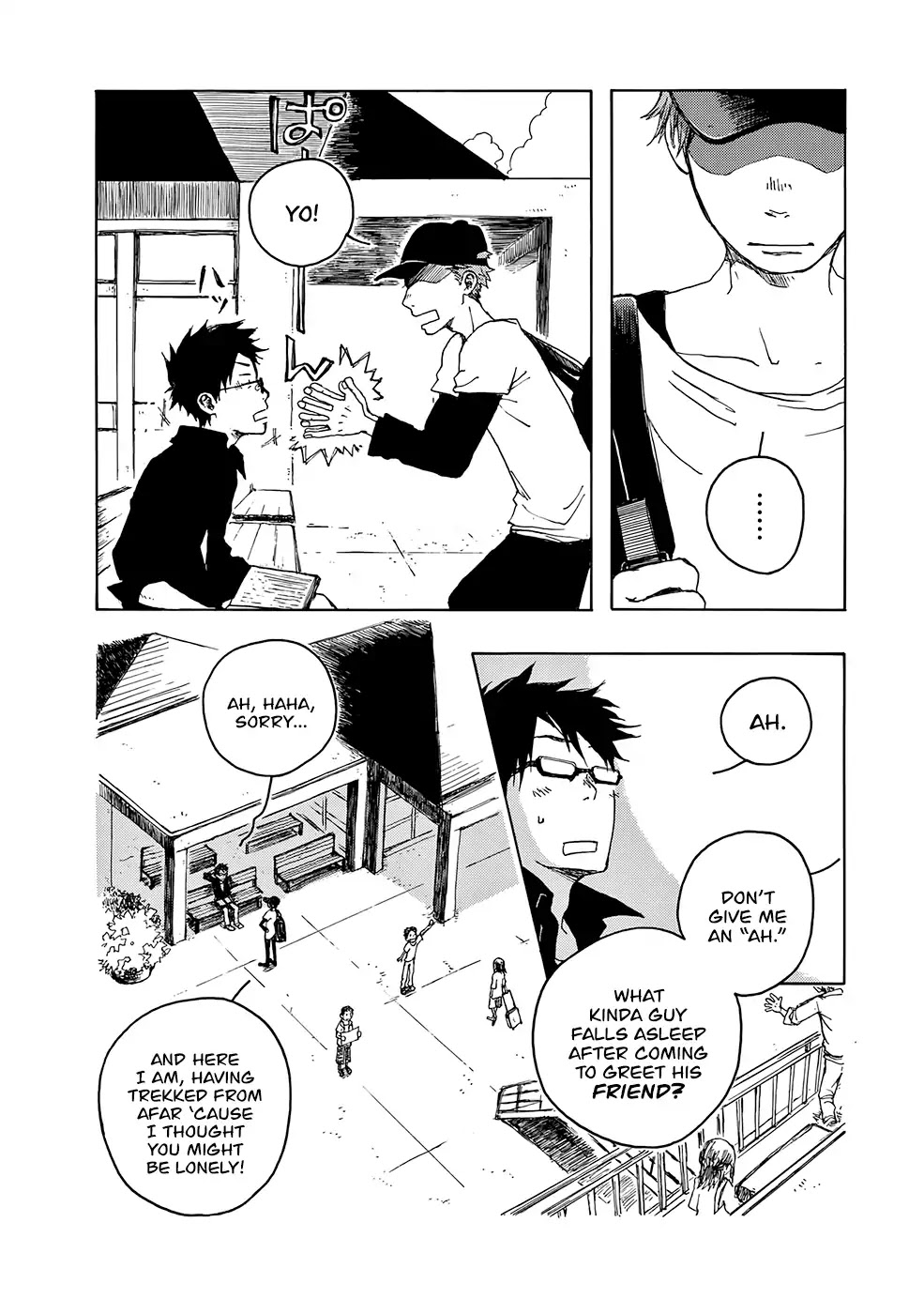 Hisakata no oto Chapter 8 page 5 - Chapter 8: The Sound of Blossoms