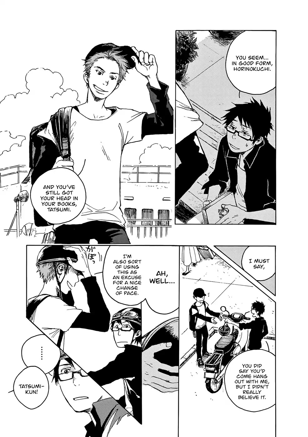 Hisakata no oto Chapter 8 page 6 - Chapter 8: The Sound of Blossoms