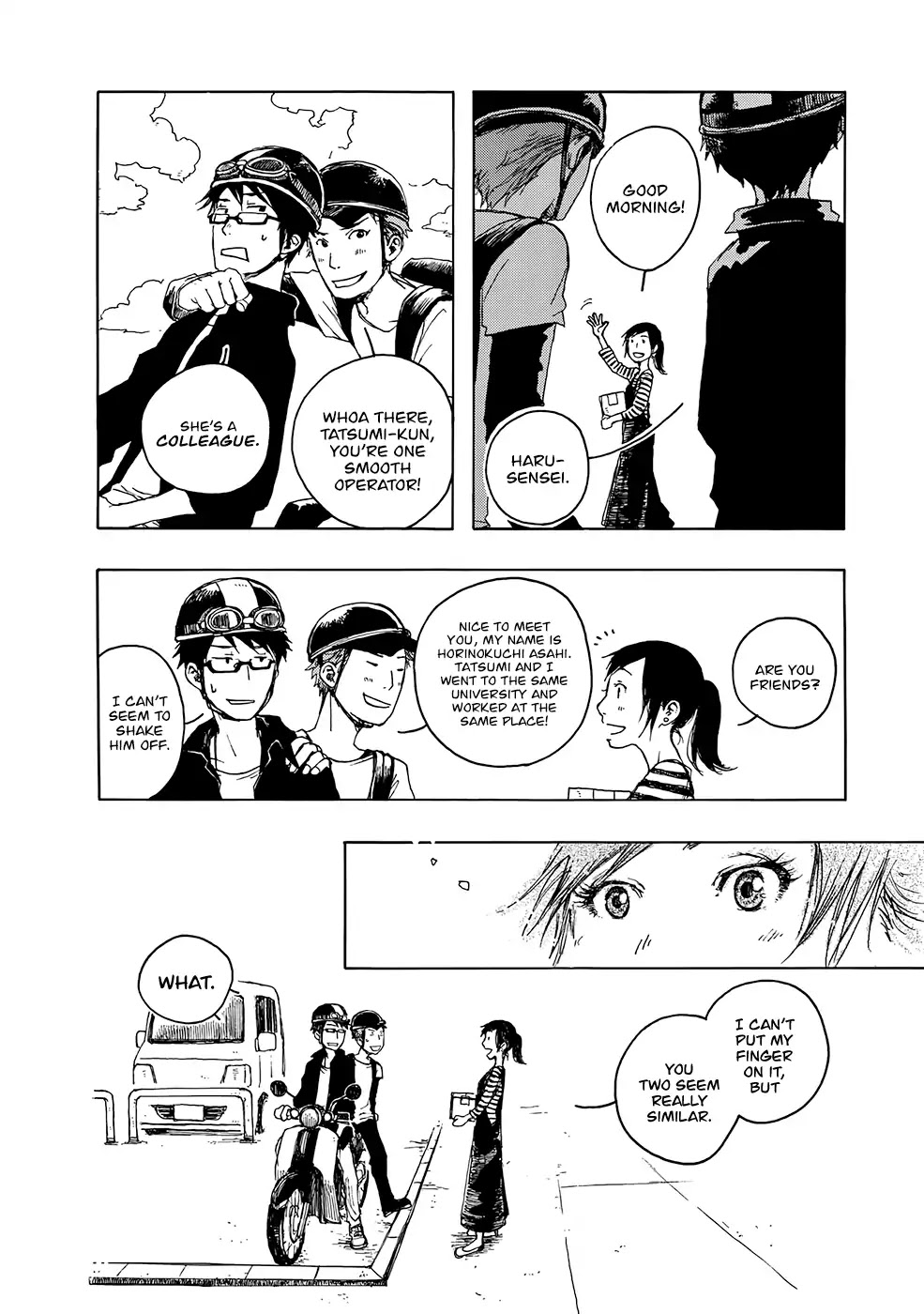 Hisakata no oto Chapter 8 page 7 - Chapter 8: The Sound of Blossoms