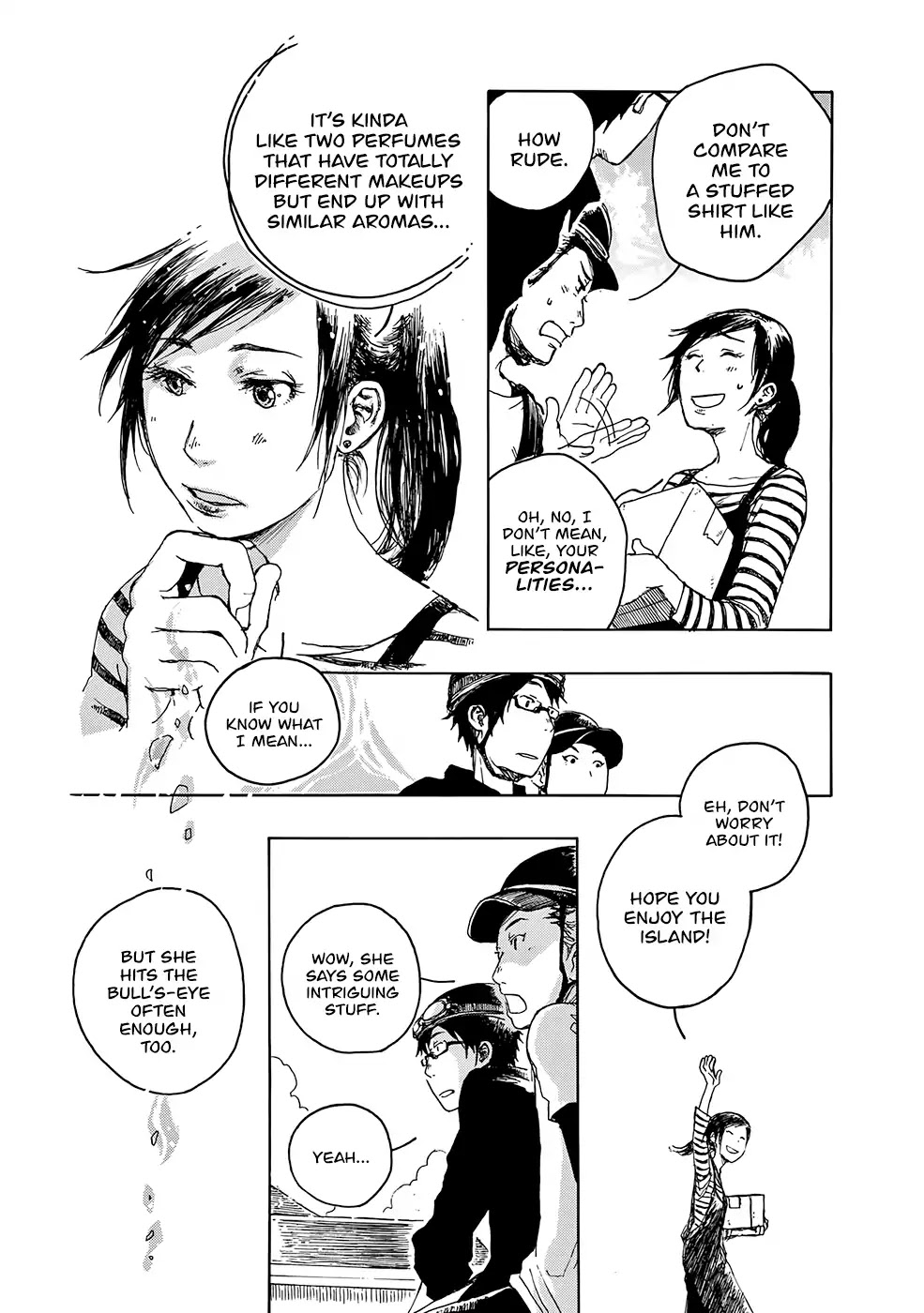 Hisakata no oto Chapter 8 page 8 - Chapter 8: The Sound of Blossoms