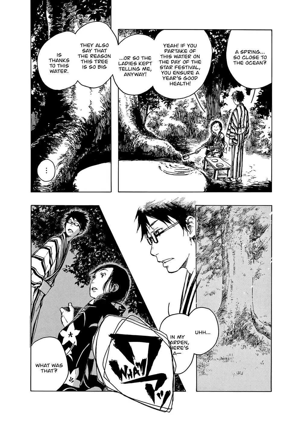 Hisakata no oto Chapter 9 page 11 - Chapter 9: The Sound of Water