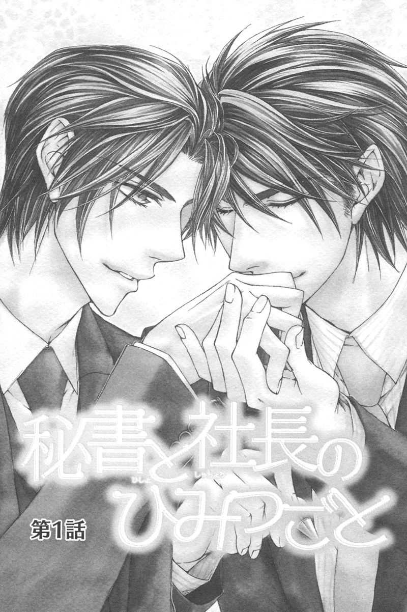 Hisho to Shachou no Himitsugoto Chapter 1 page 8 - Chapter 1