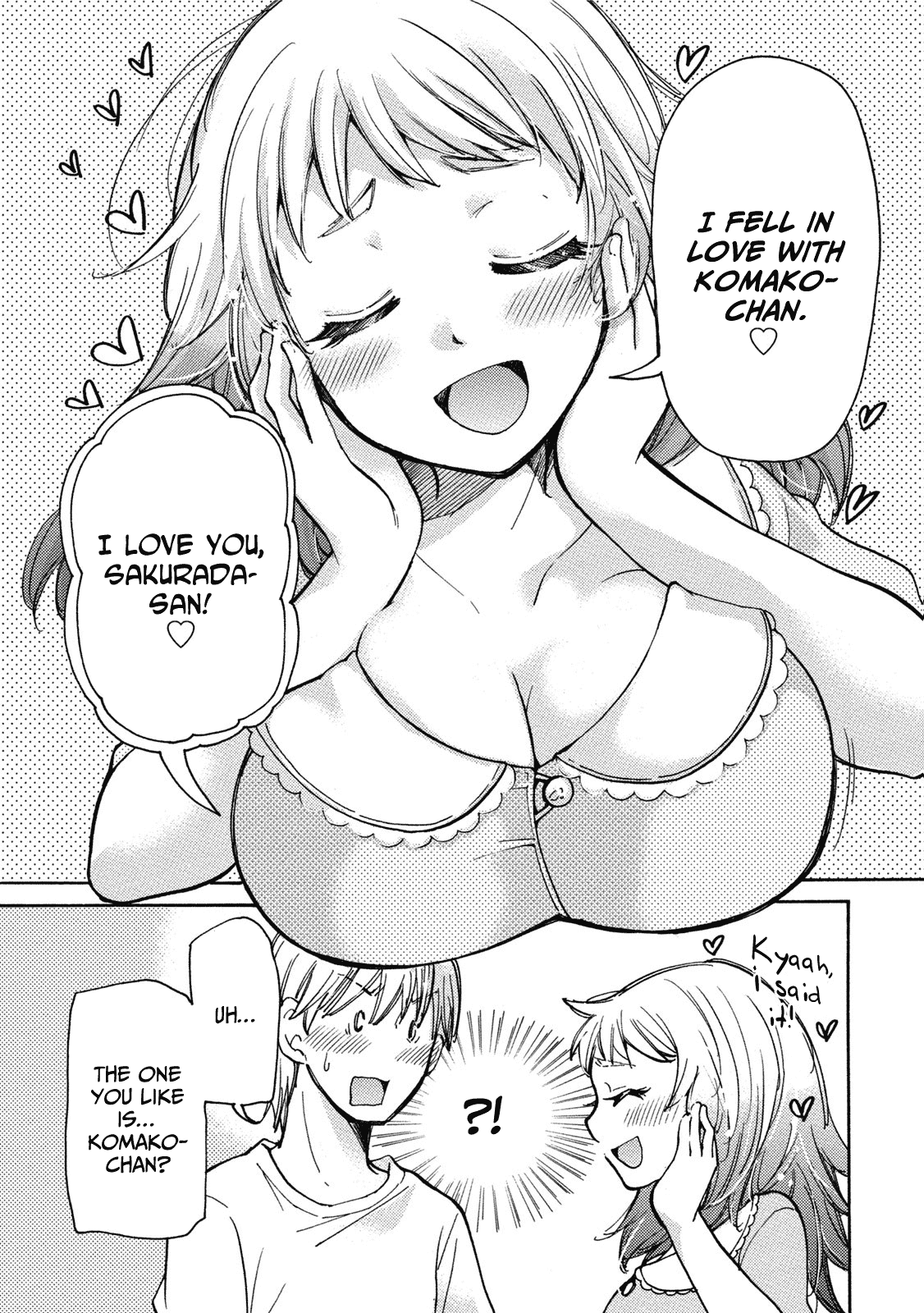 Hissatsu! Paipai Talk Chapter 6 page 5 - Chapter 6: Boob's Budding Love