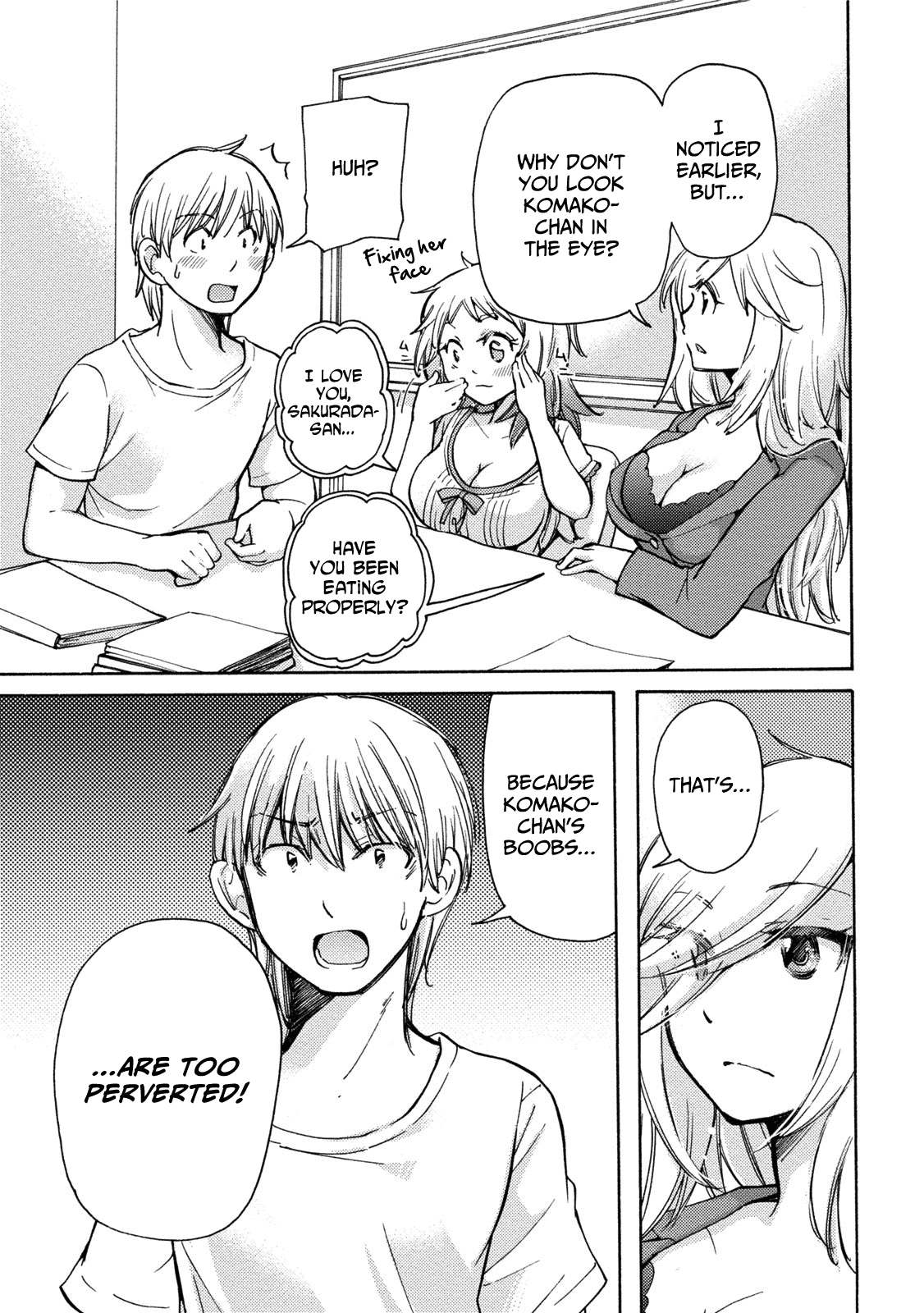 Hissatsu! Paipai Talk Chapter 7 page 5 - Chapter 7: A Sudden Parting?