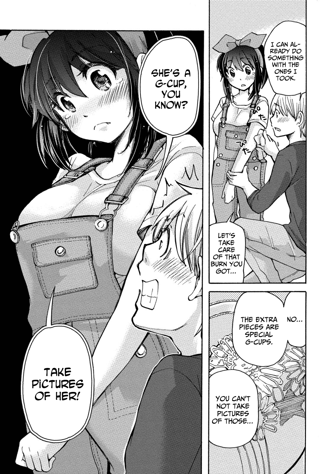 Hissatsu! Paipai Talk Chapter 8.5 page 11 - Chapter 8.5: Thus Spoke the Boobs