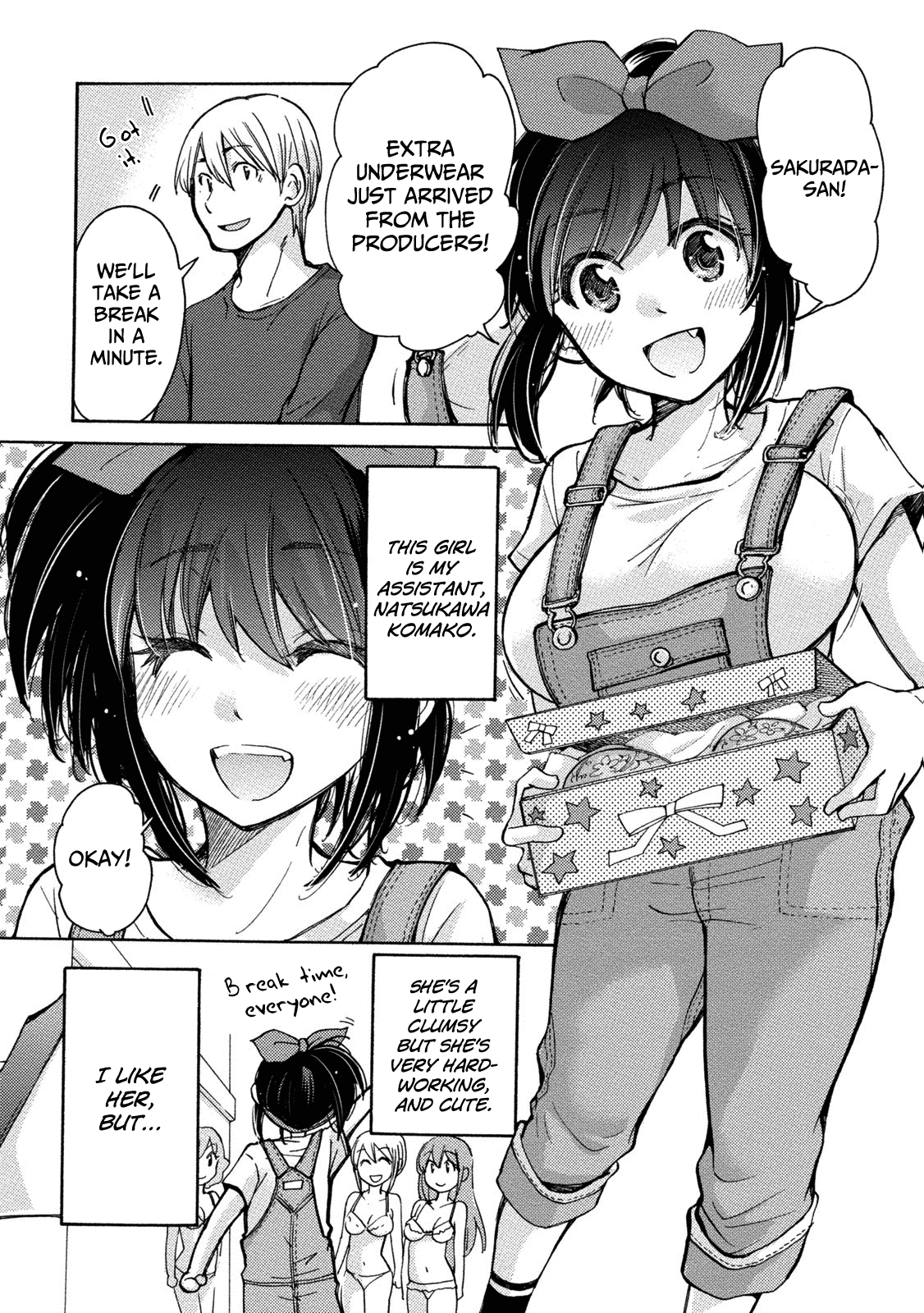 Hissatsu! Paipai Talk Chapter 8.5 page 6 - Chapter 8.5: Thus Spoke the Boobs