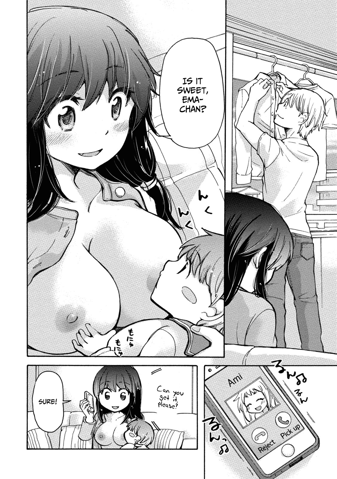 Hissatsu! Paipai Talk Chapter 8 page 17 - Chapter 8: Boobs Forever!