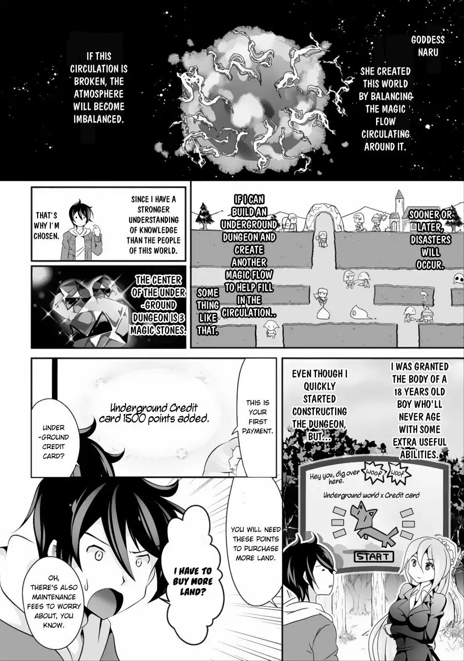 Hisshou Dungeon Unei Houhou Chapter 1 page 4 - Chapter 1