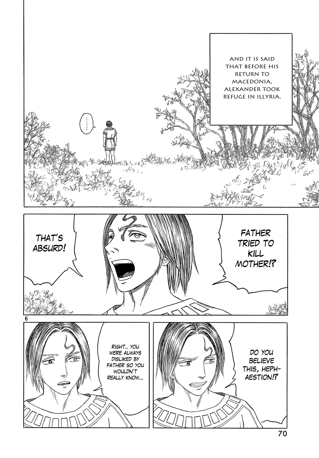 Historie Chapter 109 page 6 - Chapter 109: A Fragment of Memory