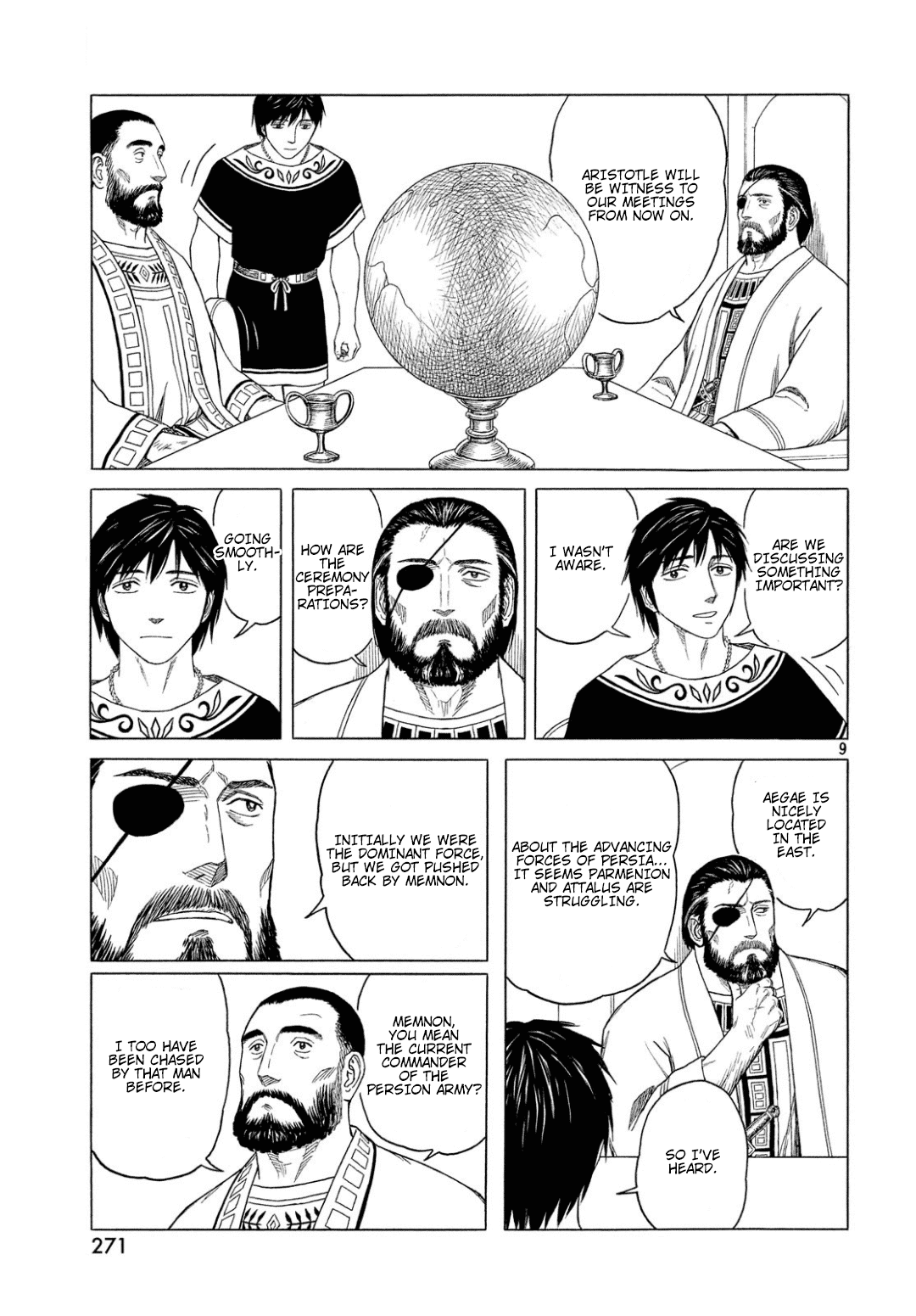 Historie Chapter 110 page 10 - Chapter 110: The Night Before (1)