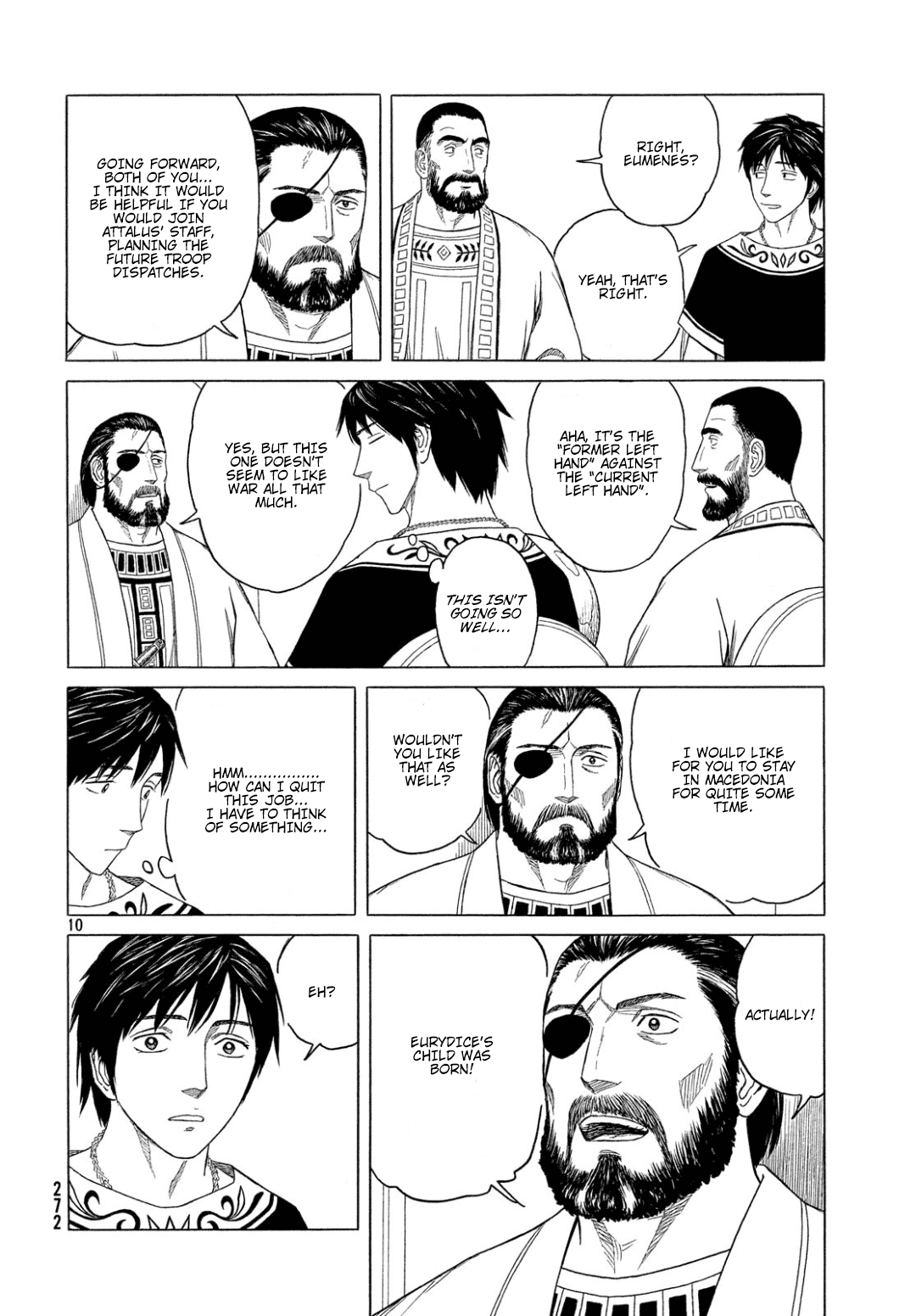 Historie Chapter 110 page 11 - Chapter 110: The Night Before (1)