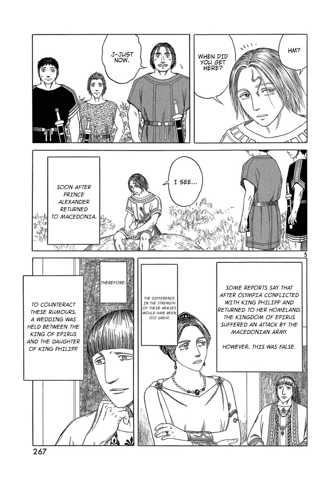 Historie Chapter 110 page 6 - Chapter 110: The Night Before (1)