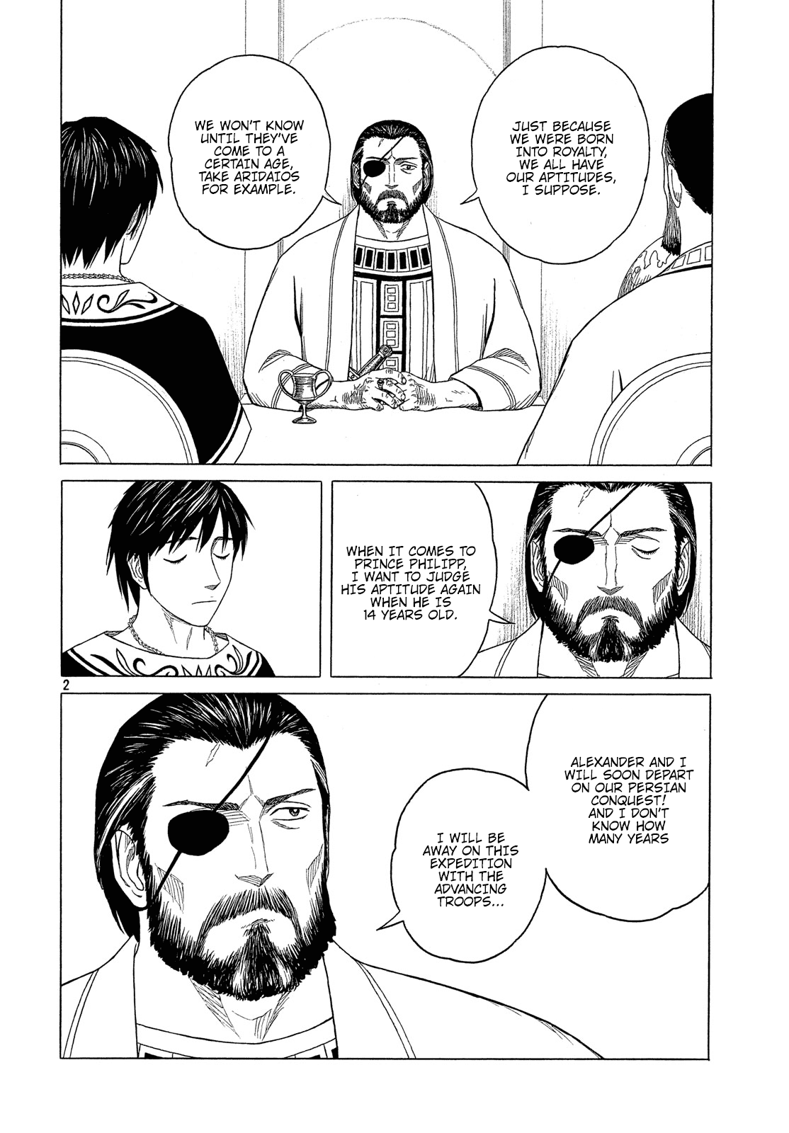 Historie Chapter 111 page 3 - Chapter 111: The Night Before (2)