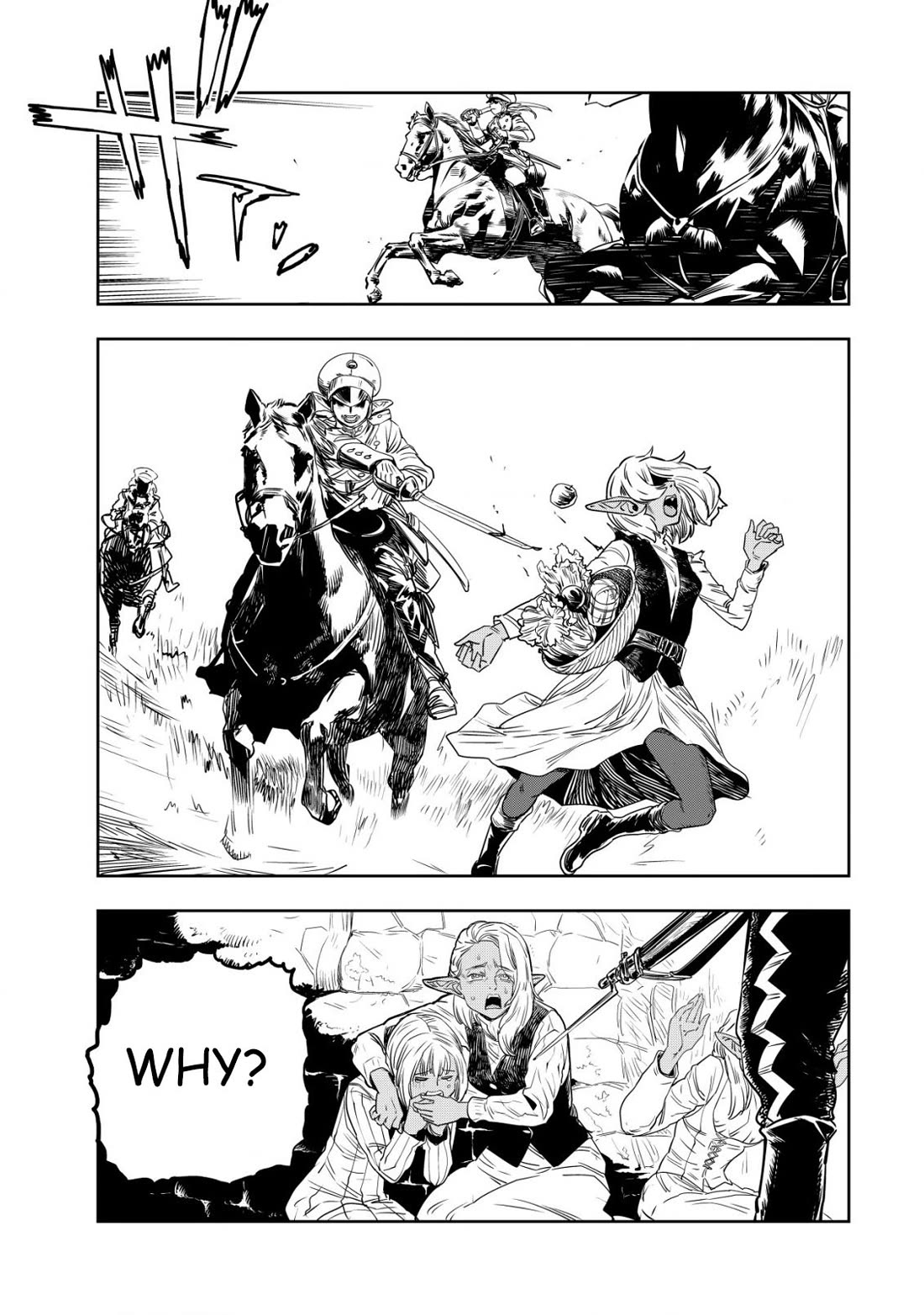 History of the Kingdom of the Orcsen: How the Barbarian Orcish Nation Came to Burn Down the Peaceful Elfland Chapter 1 page 13 - Chapter 1