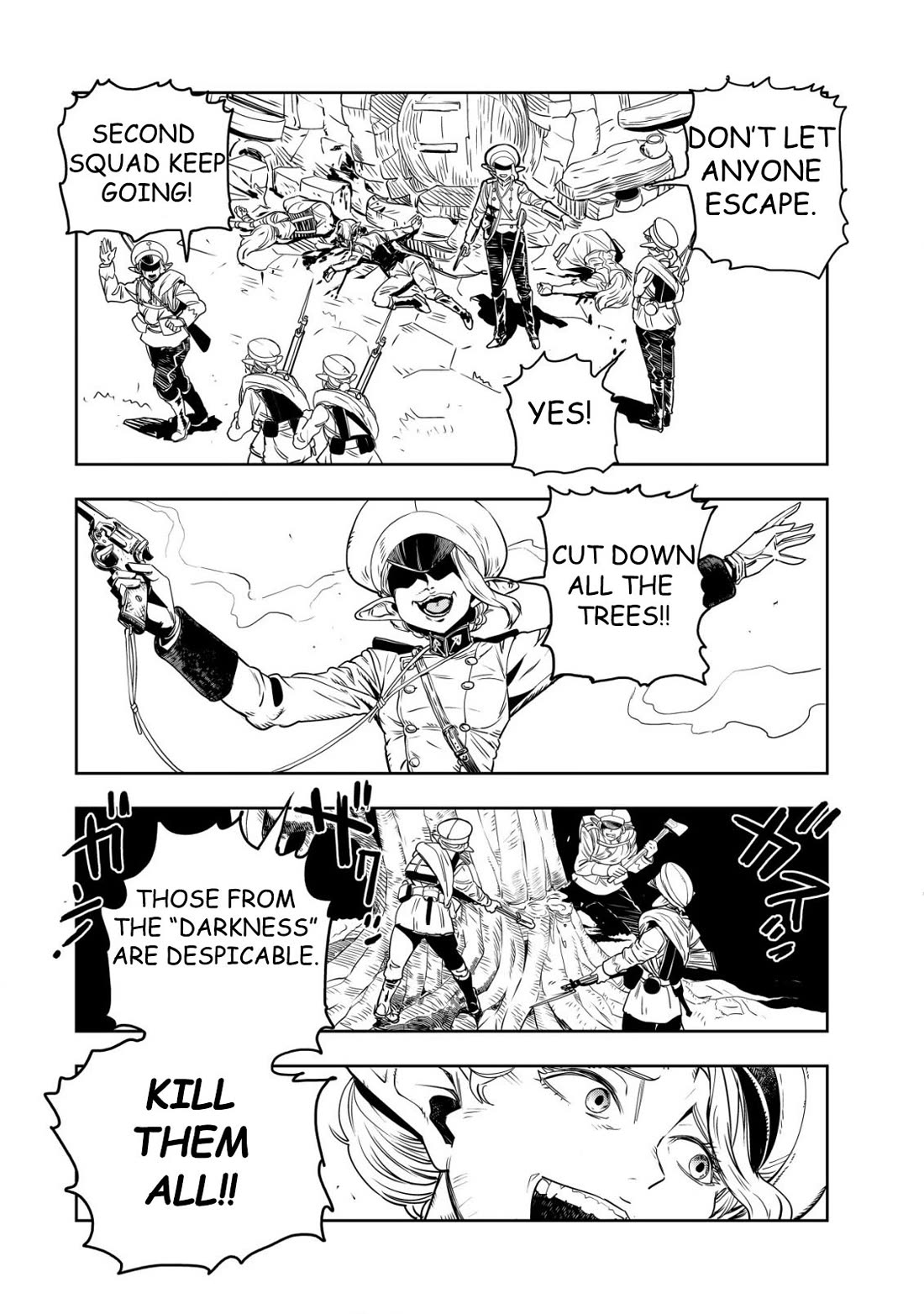 History of the Kingdom of the Orcsen: How the Barbarian Orcish Nation Came to Burn Down the Peaceful Elfland Chapter 1 page 16 - Chapter 1