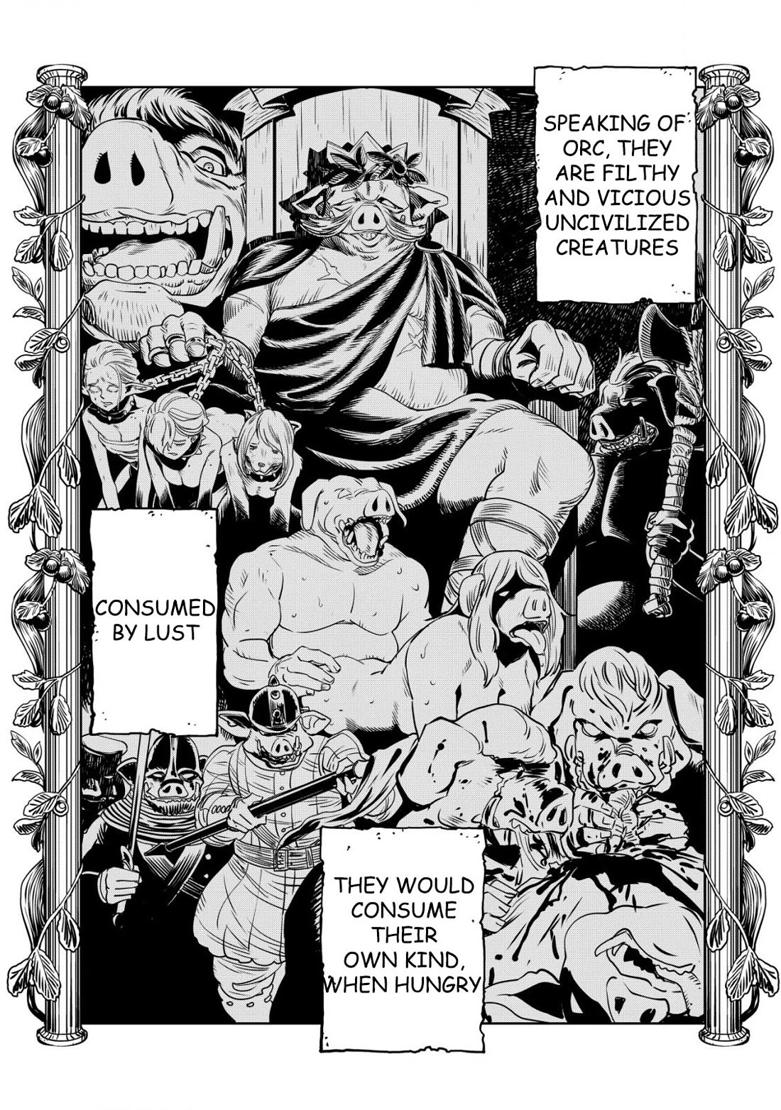 History of the Kingdom of the Orcsen: How the Barbarian Orcish Nation Came to Burn Down the Peaceful Elfland Chapter 1 page 26 - Chapter 1