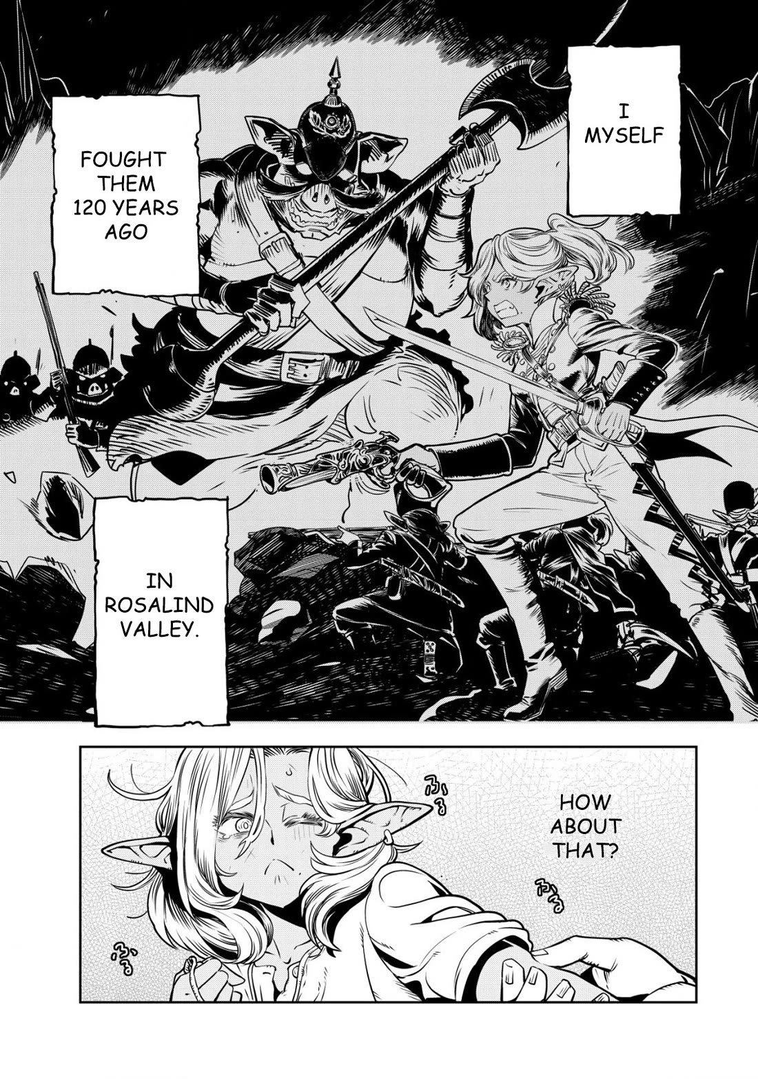 History of the Kingdom of the Orcsen: How the Barbarian Orcish Nation Came to Burn Down the Peaceful Elfland Chapter 1 page 27 - Chapter 1