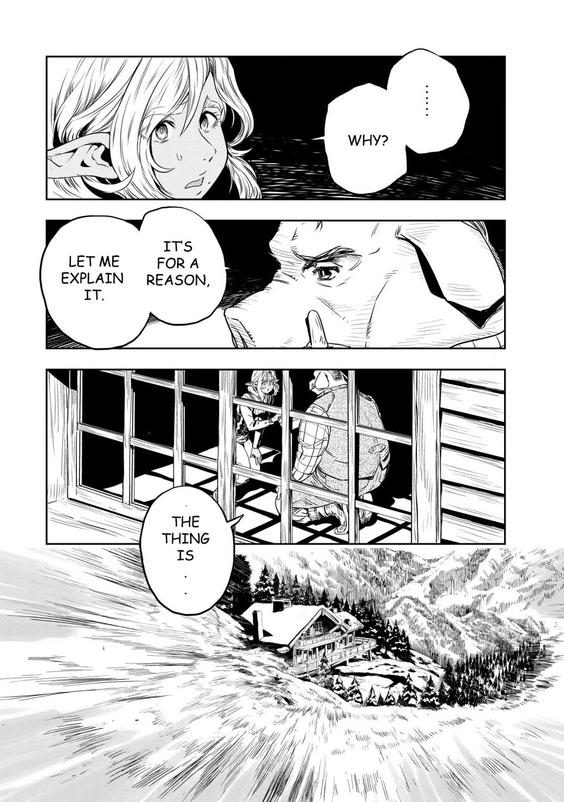 History of the Kingdom of the Orcsen: How the Barbarian Orcish Nation Came to Burn Down the Peaceful Elfland Chapter 1 page 42 - Chapter 1