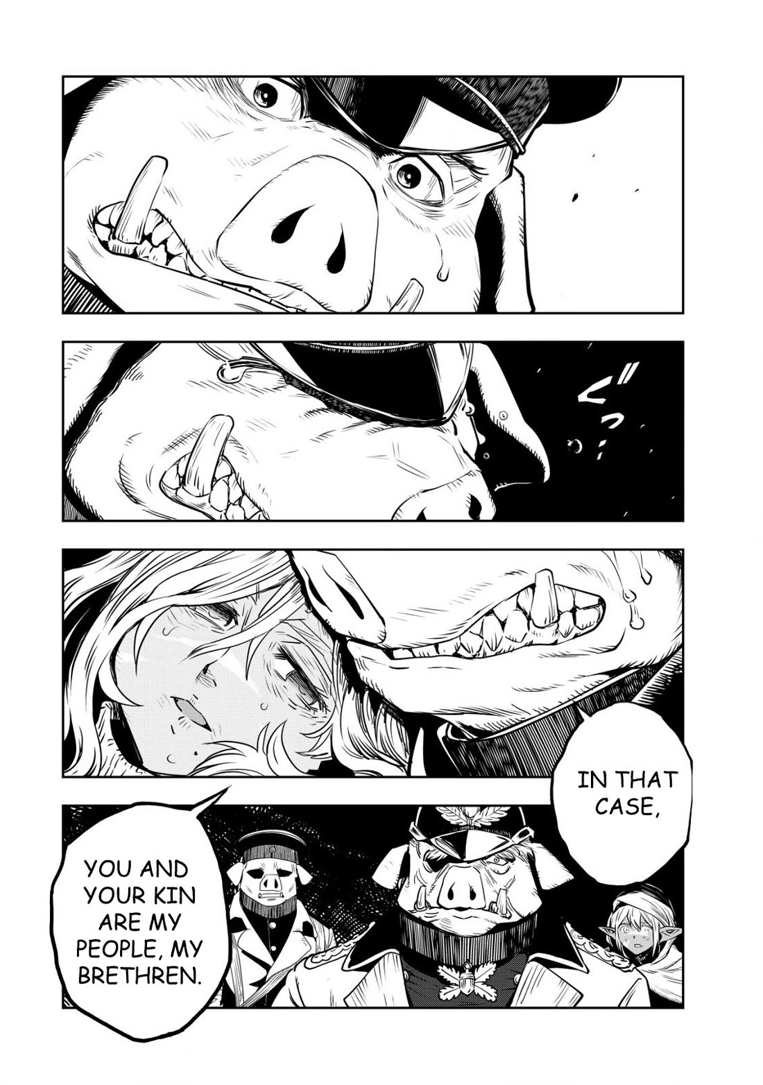 History of the Kingdom of the Orcsen: How the Barbarian Orcish Nation Came to Burn Down the Peaceful Elfland Chapter 1 page 60 - Chapter 1