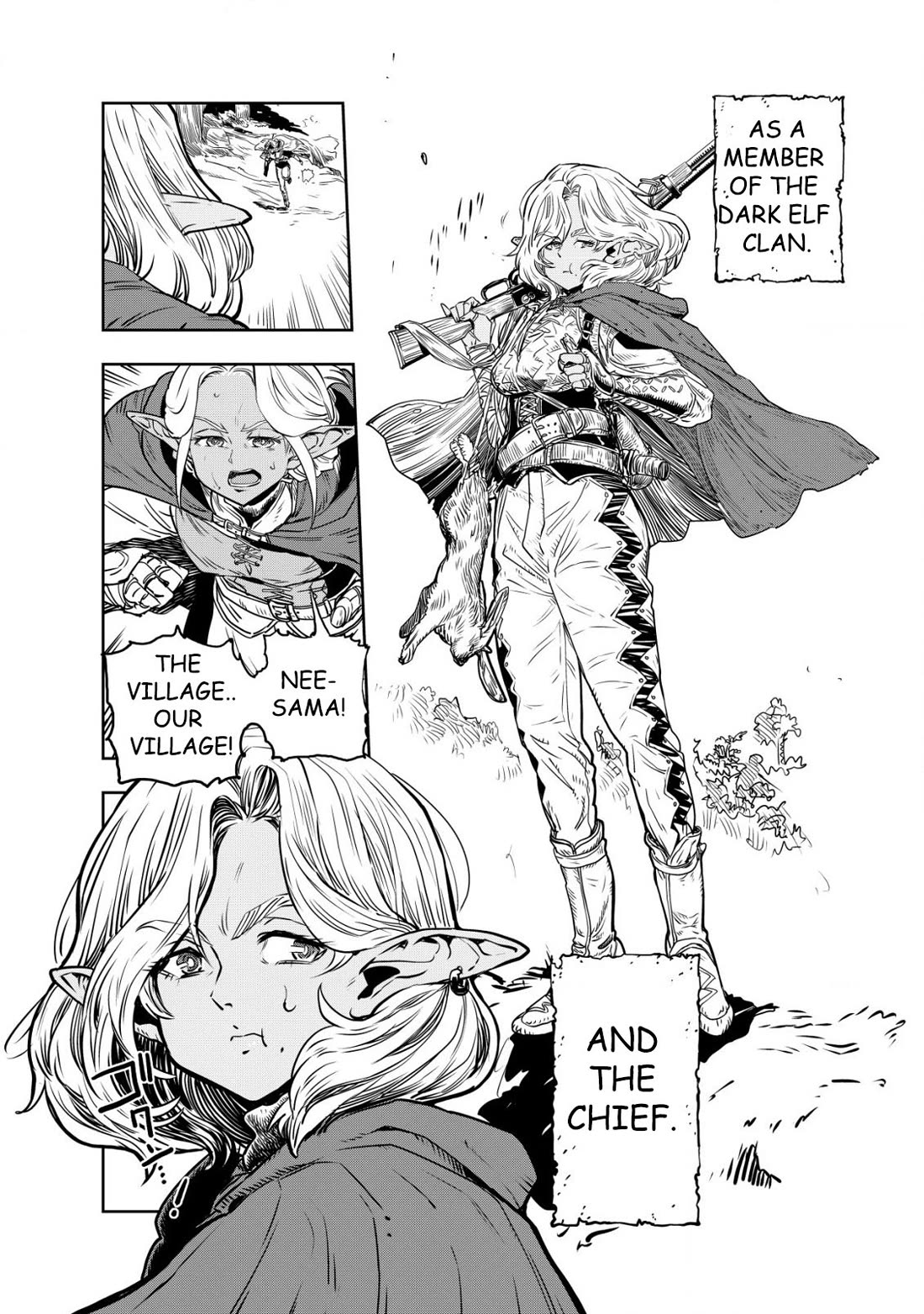 History of the Kingdom of the Orcsen: How the Barbarian Orcish Nation Came to Burn Down the Peaceful Elfland Chapter 1 page 8 - Chapter 1