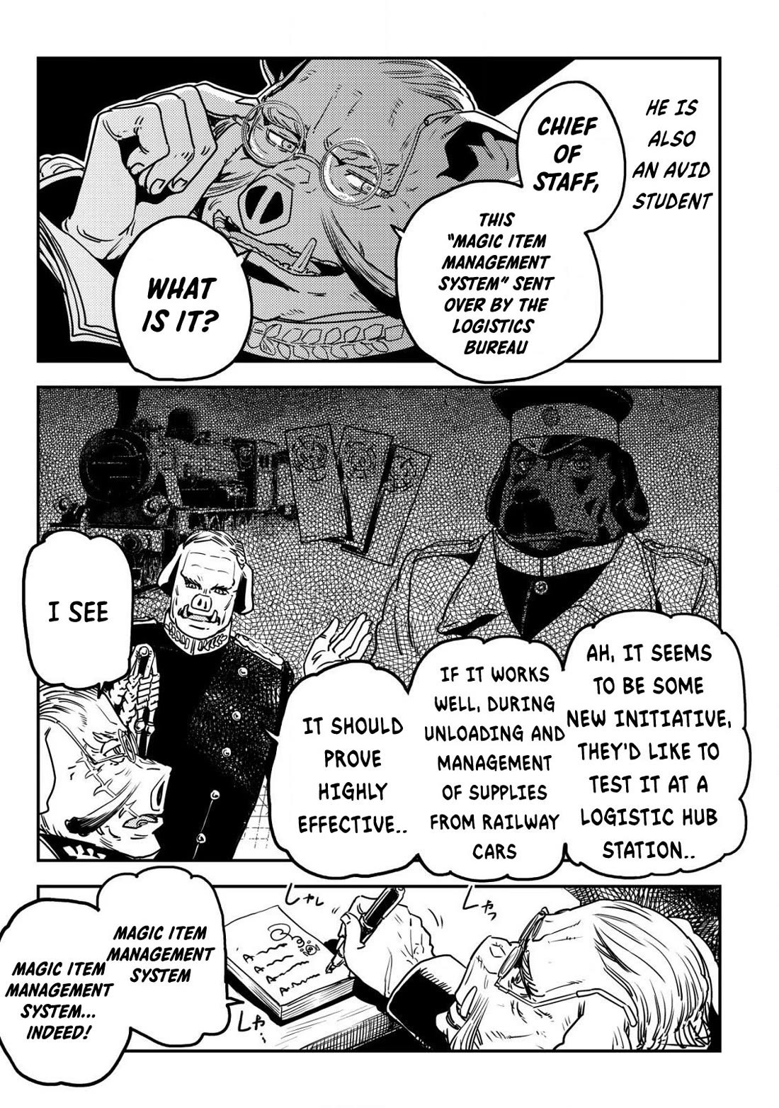 History of the Kingdom of the Orcsen: How the Barbarian Orcish Nation Came to Burn Down the Peaceful Elfland Chapter 10 page 10 - Chapter 10: The War Plan