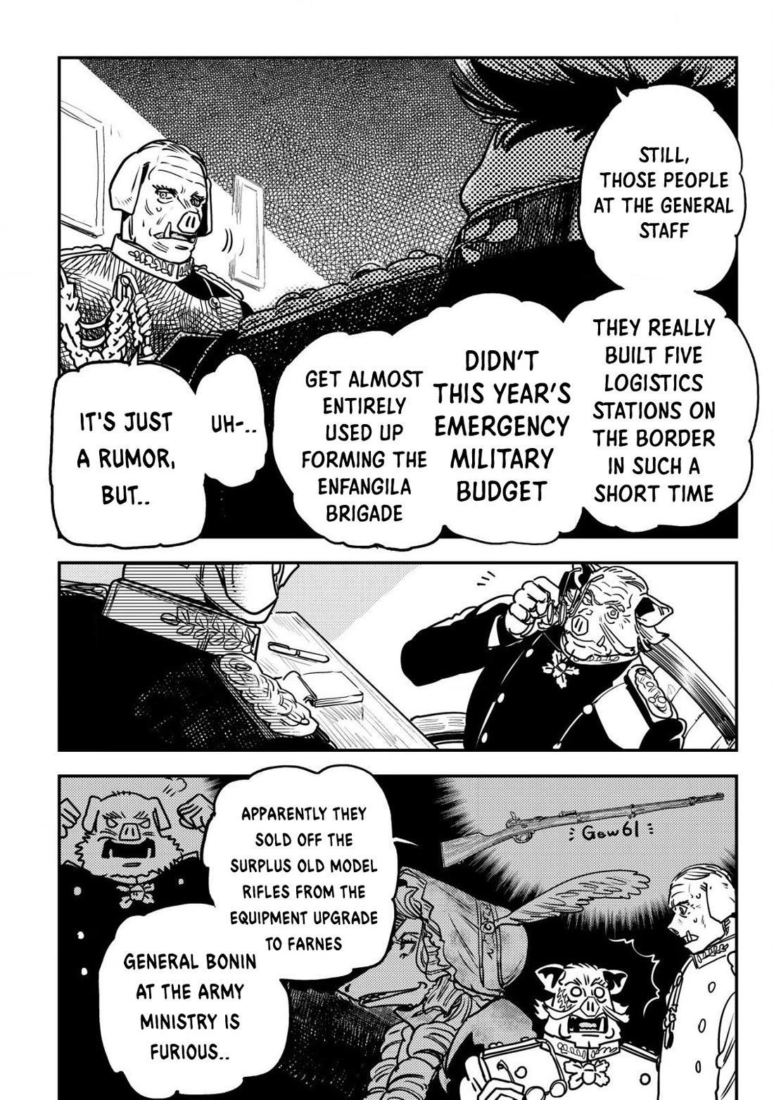 History of the Kingdom of the Orcsen: How the Barbarian Orcish Nation Came to Burn Down the Peaceful Elfland Chapter 10 page 11 - Chapter 10: The War Plan