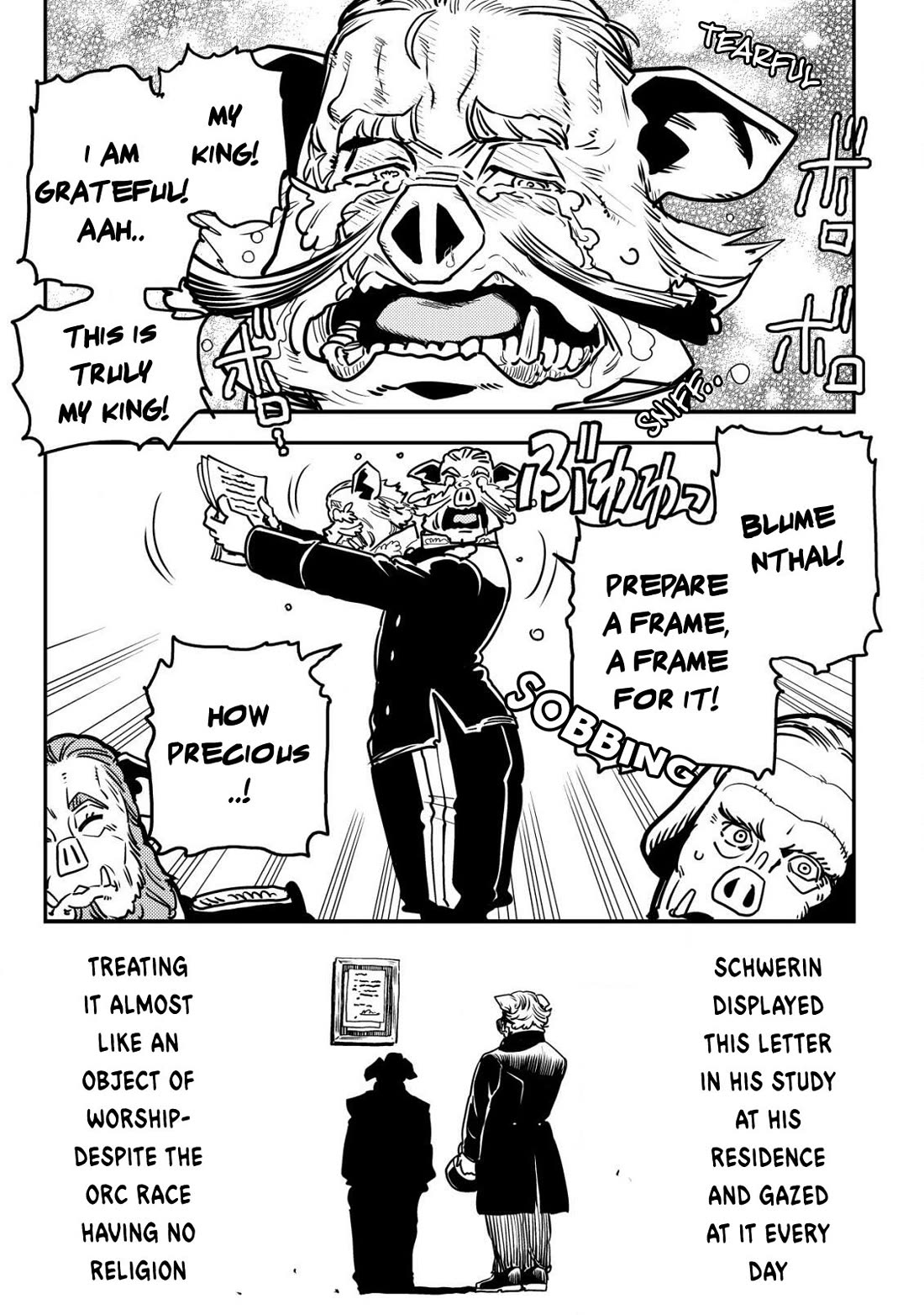 History of the Kingdom of the Orcsen: How the Barbarian Orcish Nation Came to Burn Down the Peaceful Elfland Chapter 10 page 18 - Chapter 10: The War Plan
